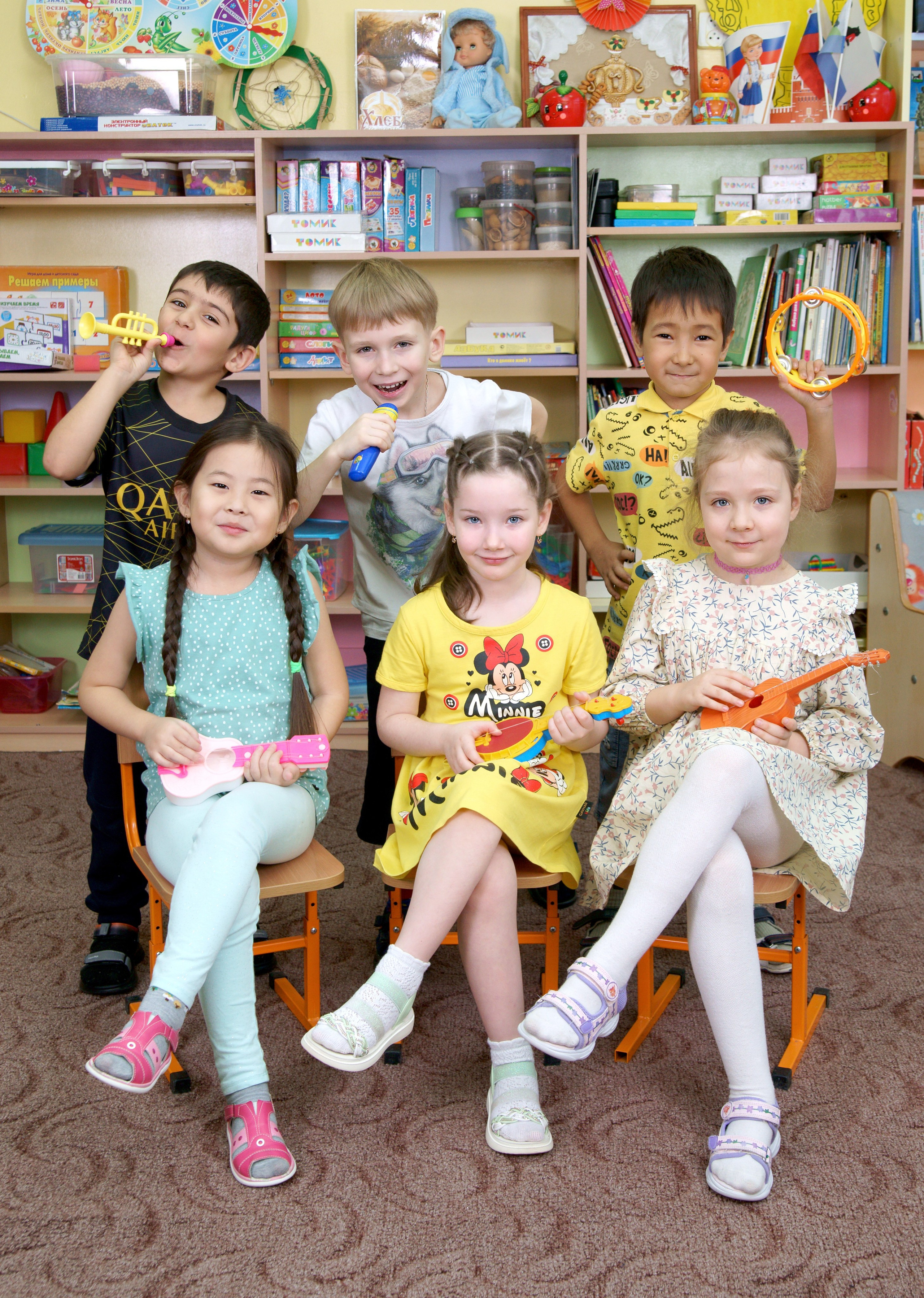 Фотосессия выпускников детского сада в Иркутске