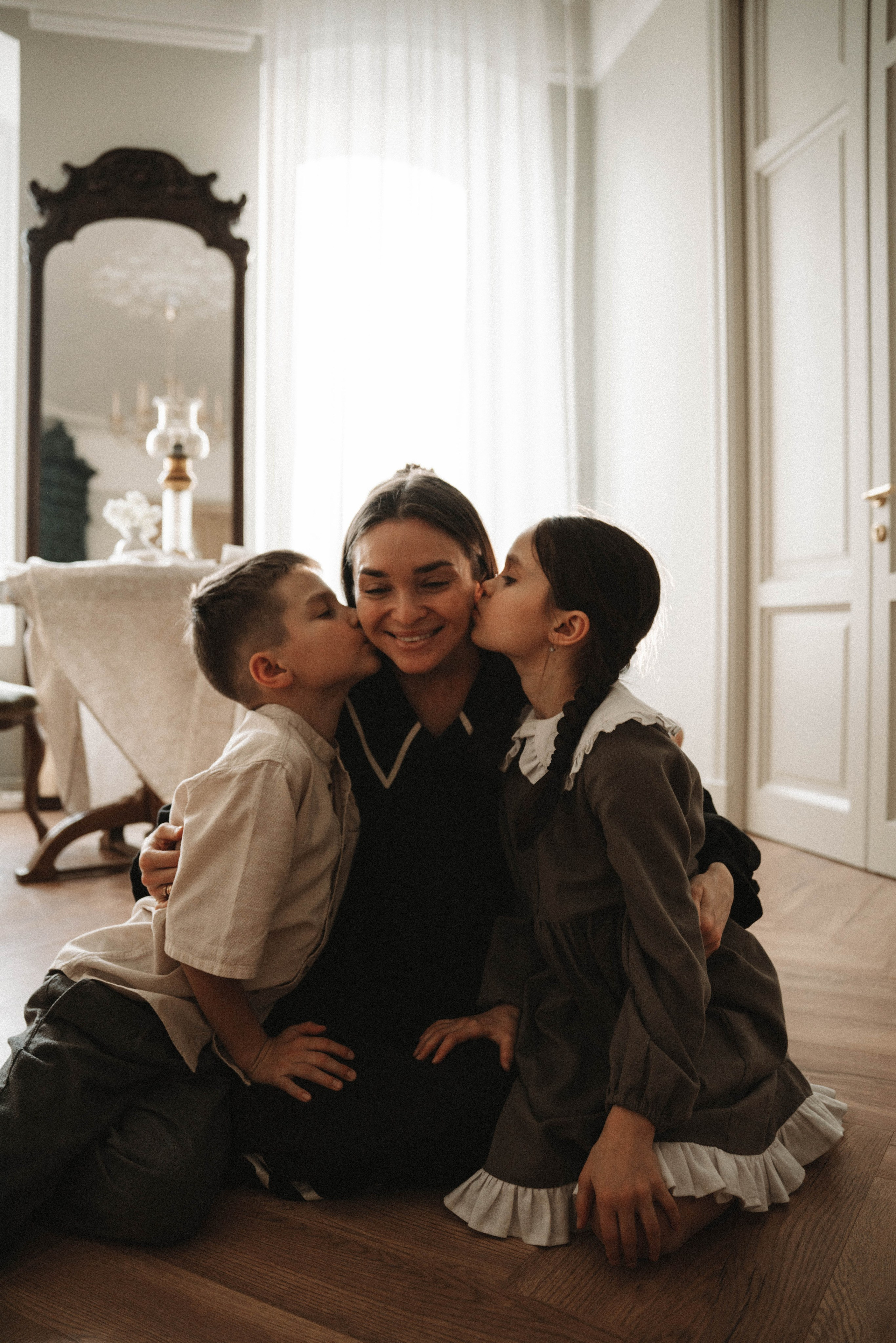 Рената, Серёжа и Мила. Фотосессия в Санкт-Петербурге