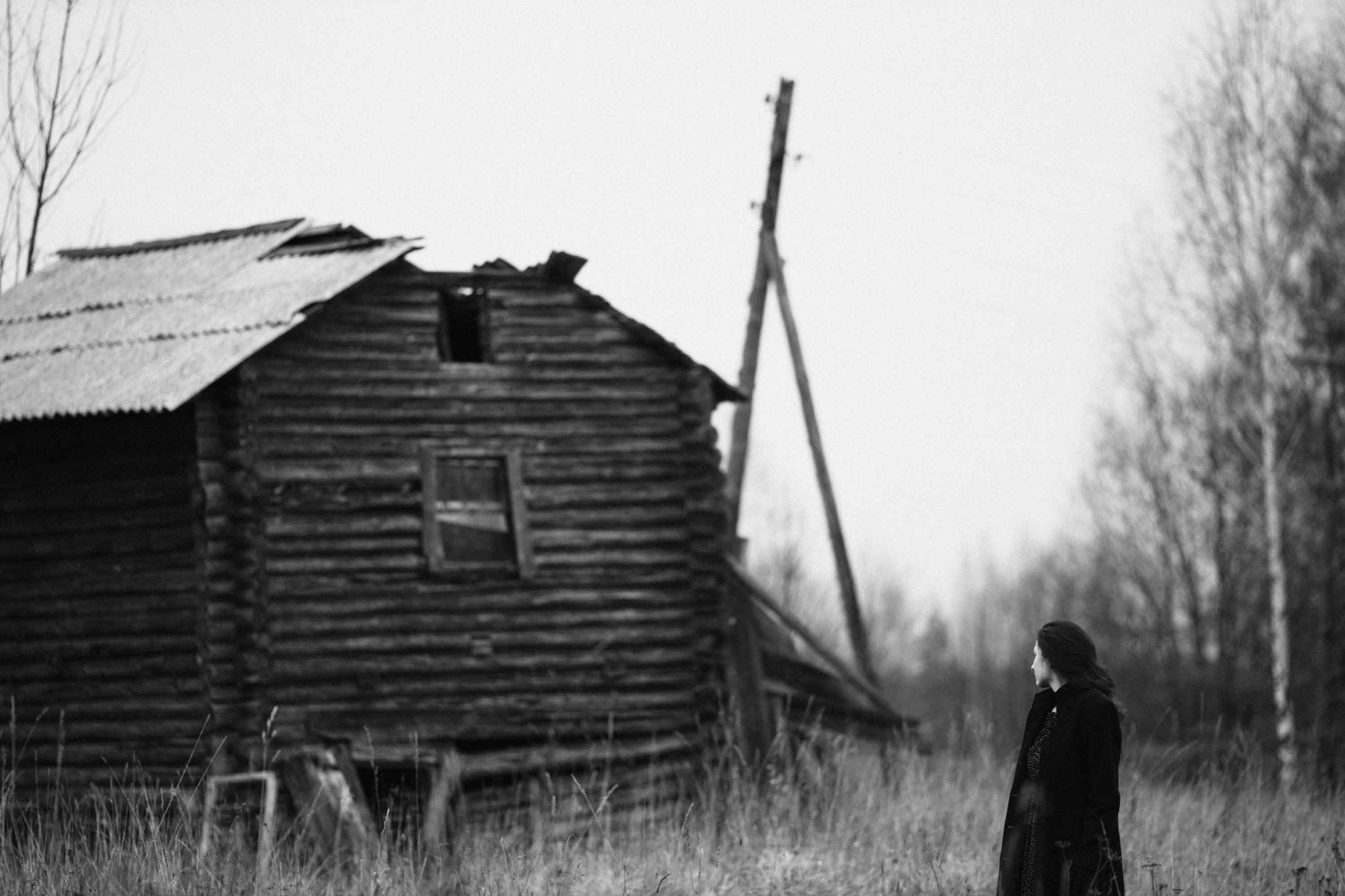 Портрет на руинах. Наталия Клевинскас портретный фотограф в Костроме