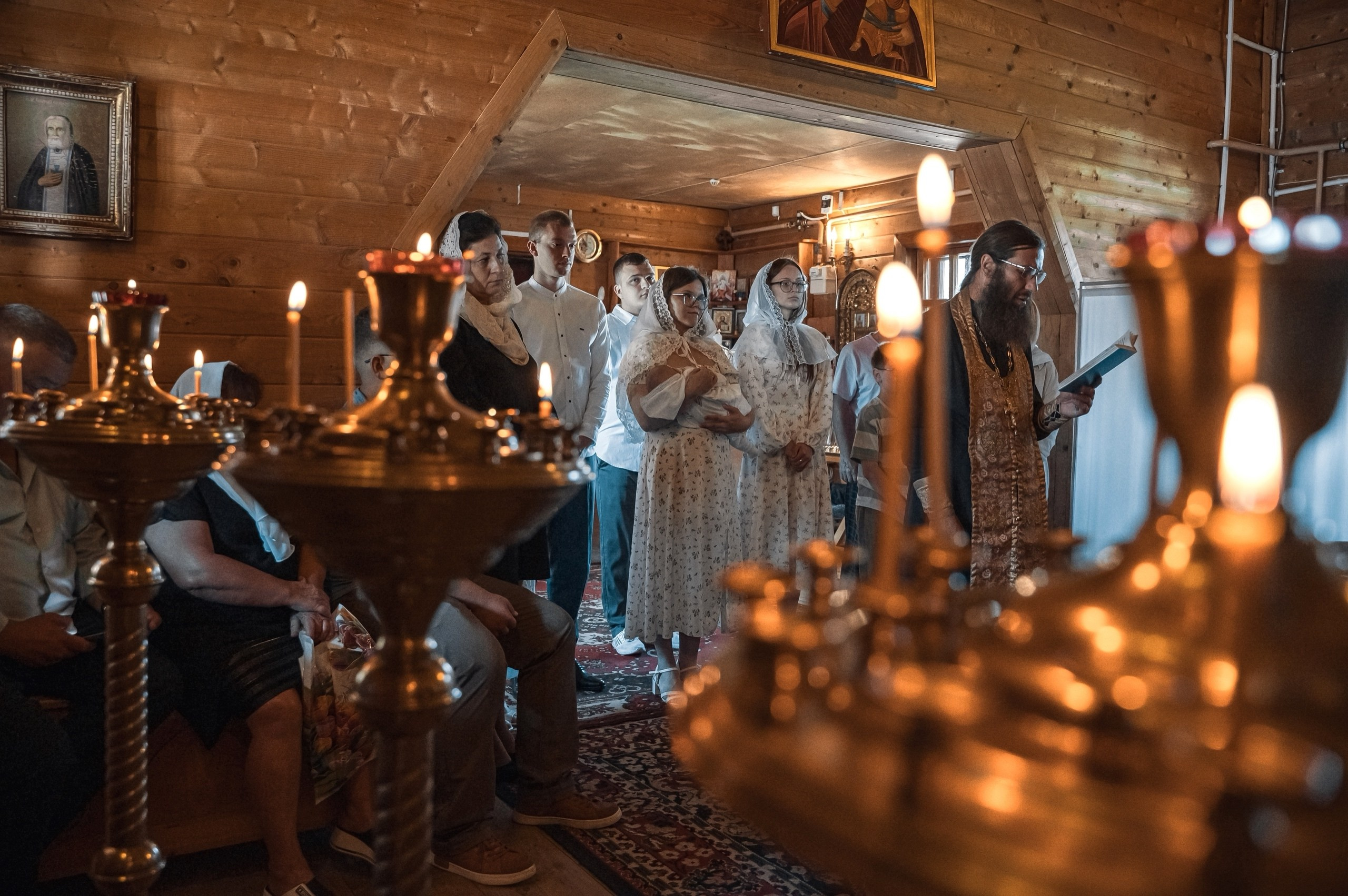 Церковные съемки. Фотограф Московская область поселок Шаховская