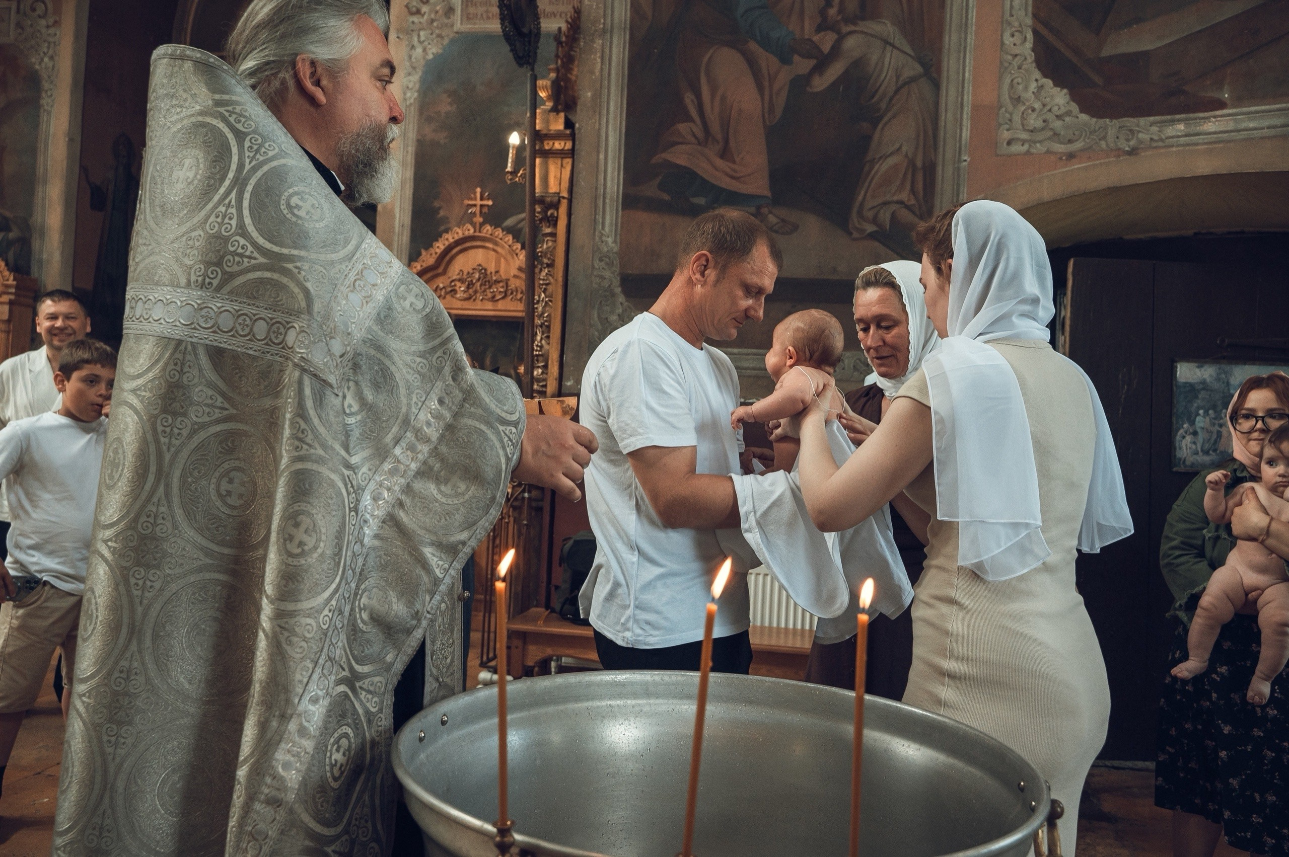 Церковные съемки. Фотограф Московская область поселок Шаховская
