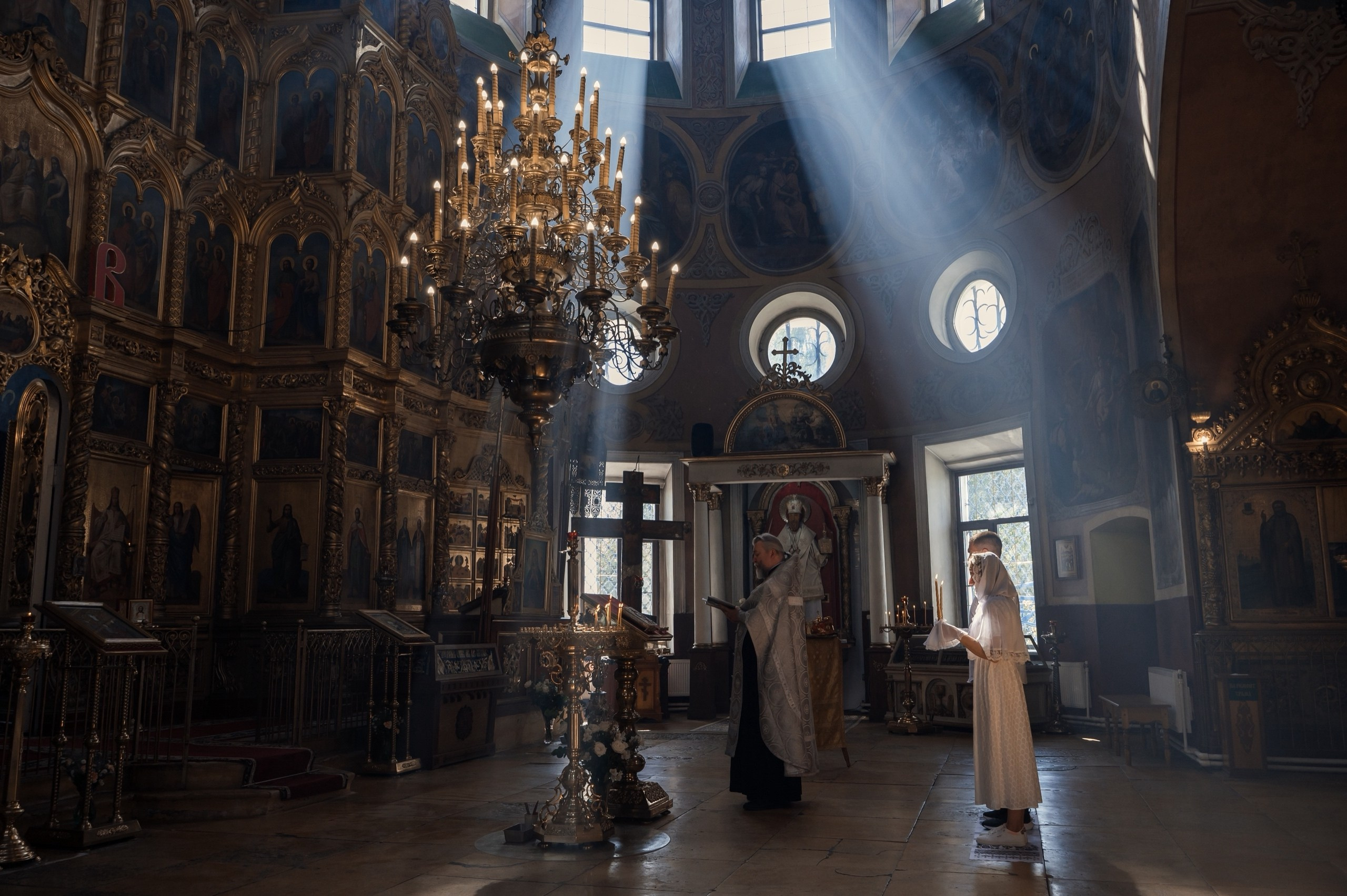 Церковные съемки. Фотограф Московская область поселок Шаховская