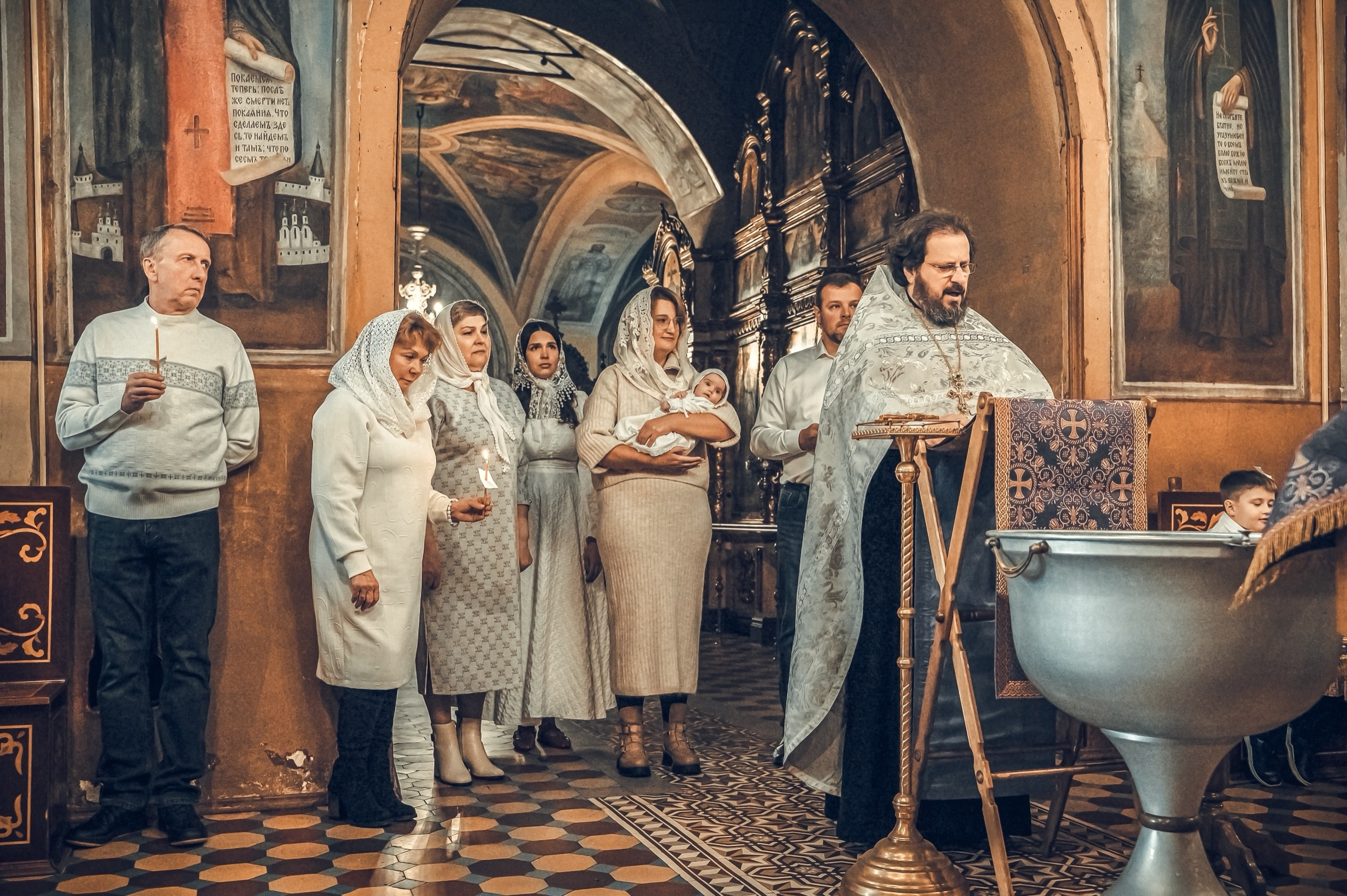 Церковные съемки. Фотограф Московская область поселок Шаховская