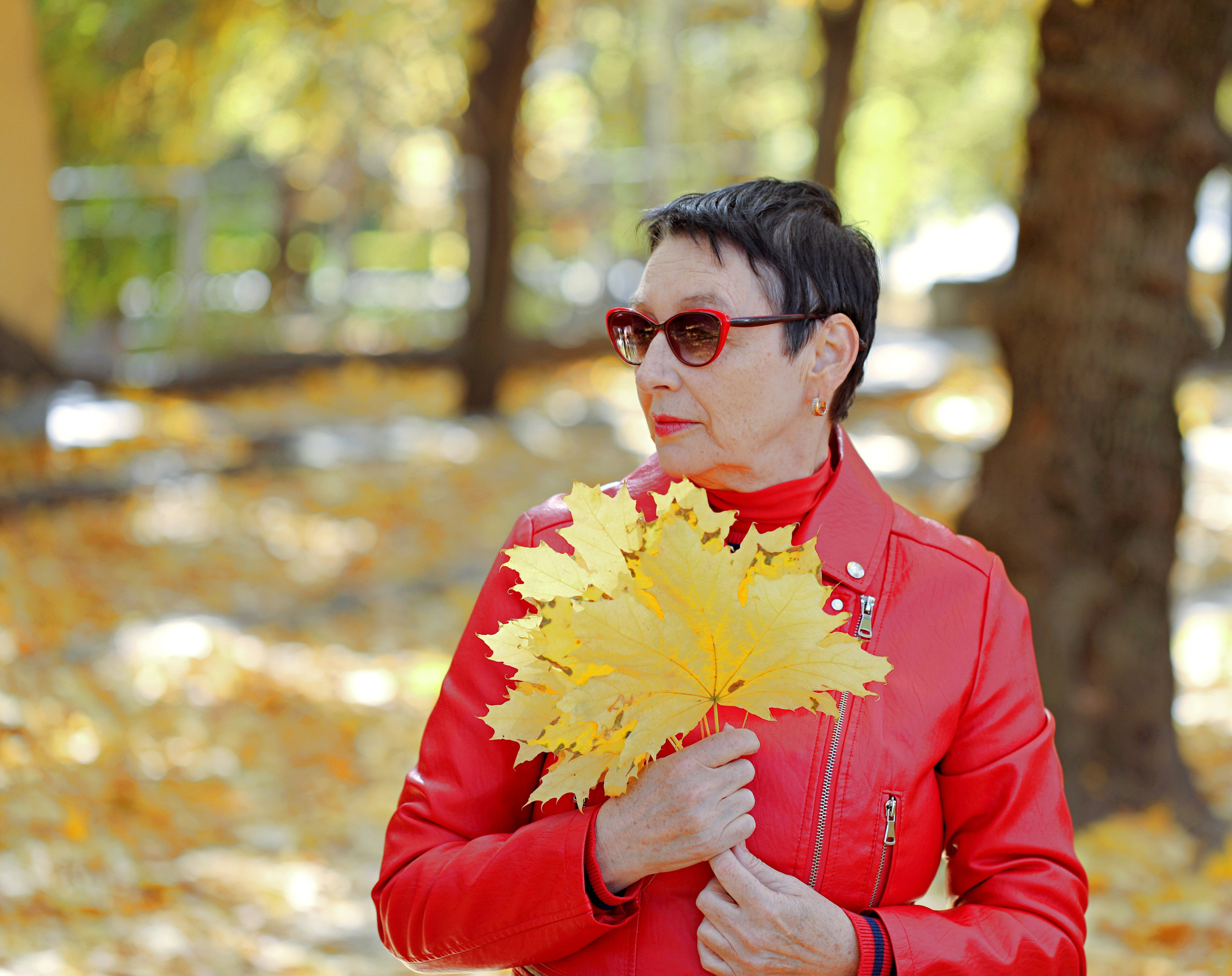 Золотая осень в парке. Фото-художник и Репортажный фотограф Николаев Александр Алексеевич