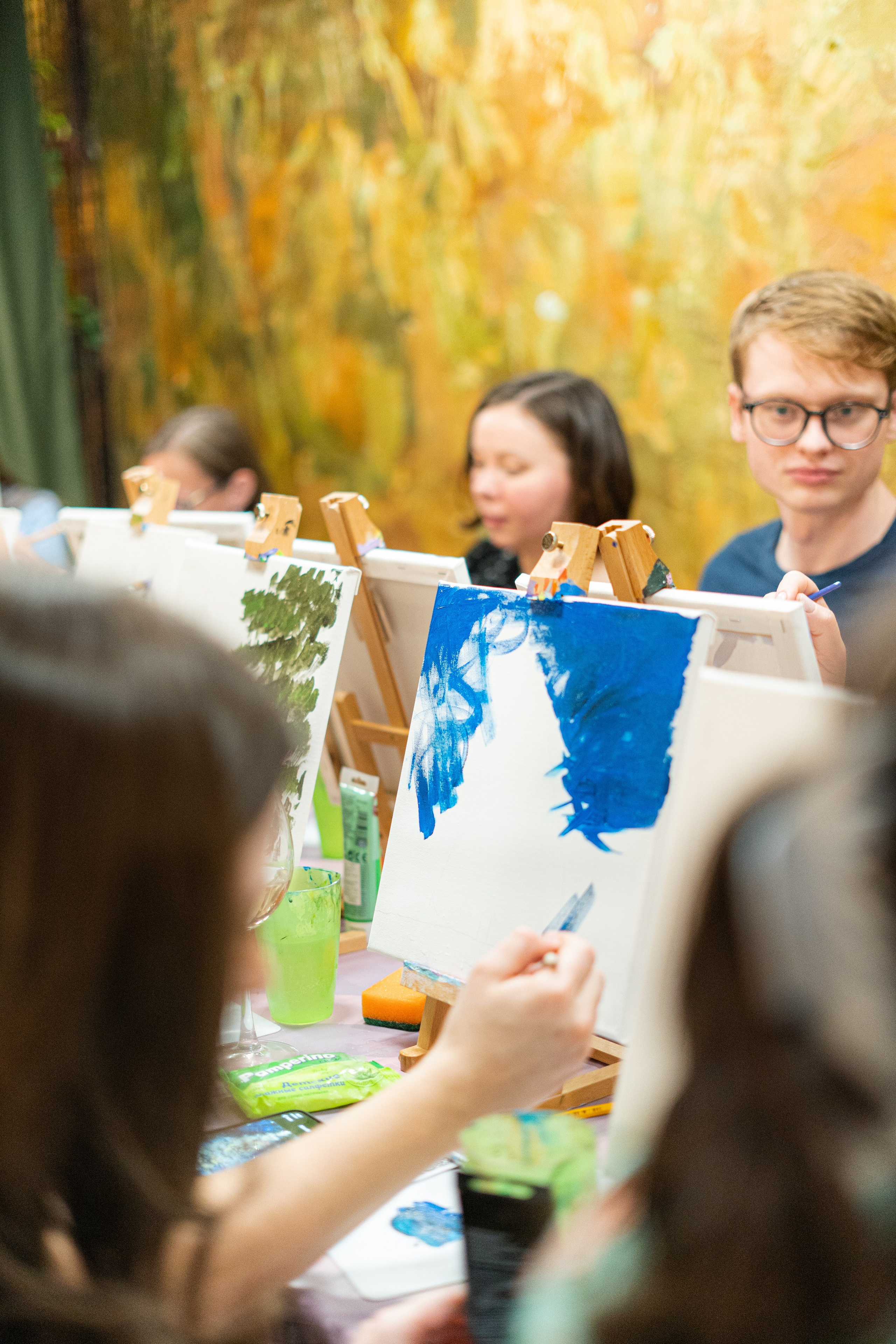 Корпоратив Teach Me Art 2. Портретный фотограф в Москве и Санкт-Петербурге Арина Чех