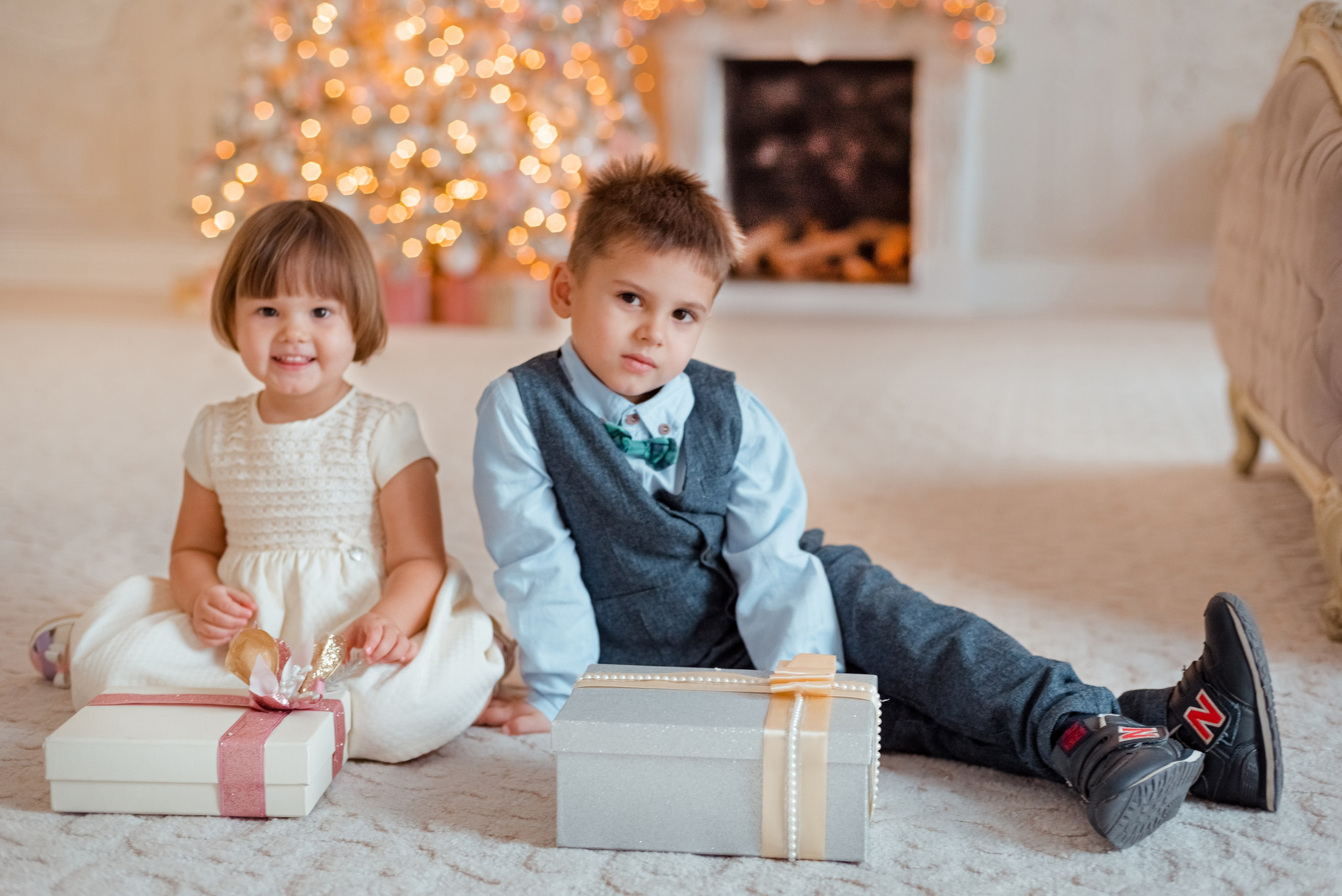 Семейная новогодняя фотосессия. Фотограф Юлия Кондратьева