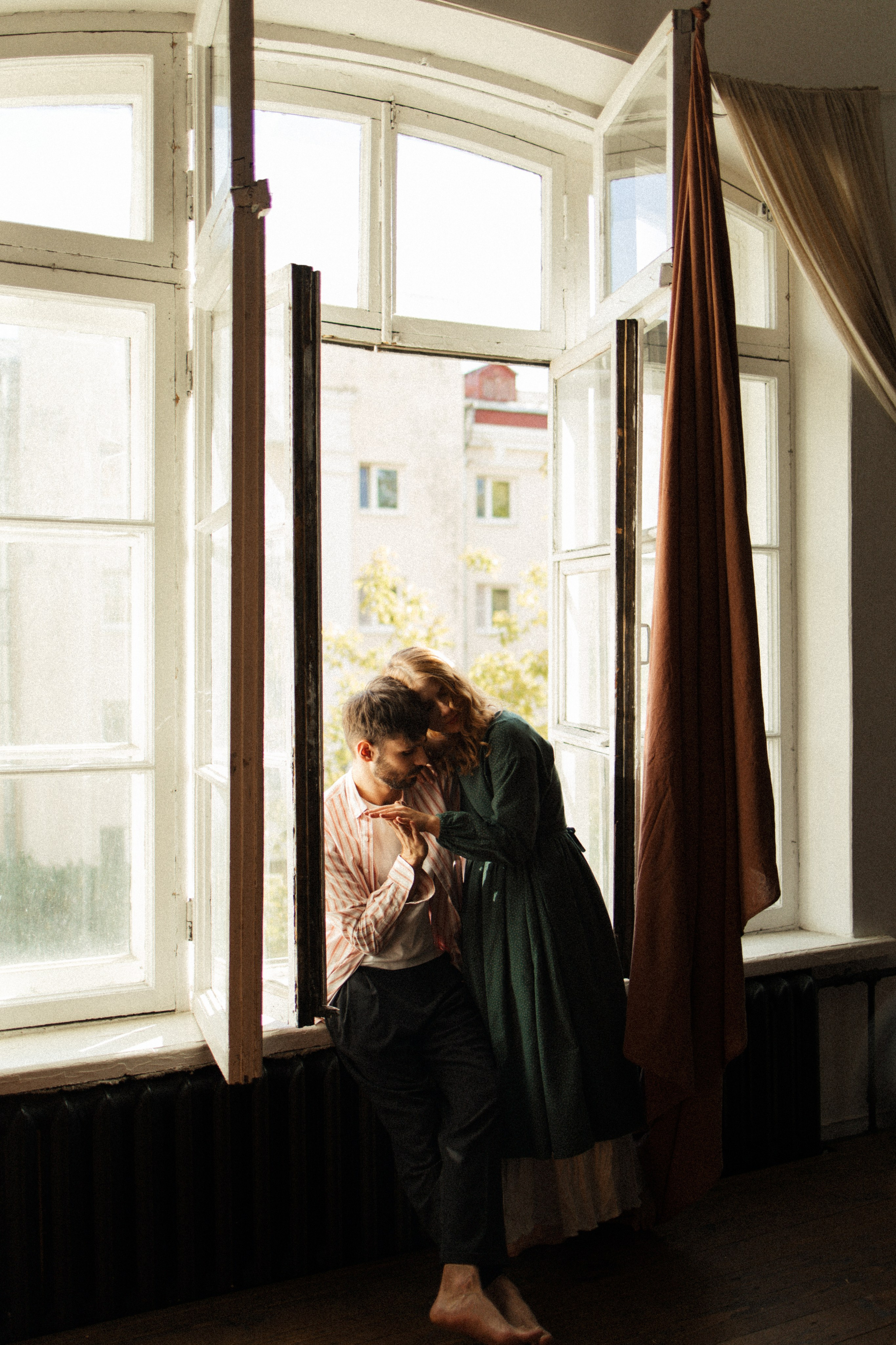 Женя + Марина / студия. Фотограф в Выборге и Санкт-Петербурге Маша Гуляева