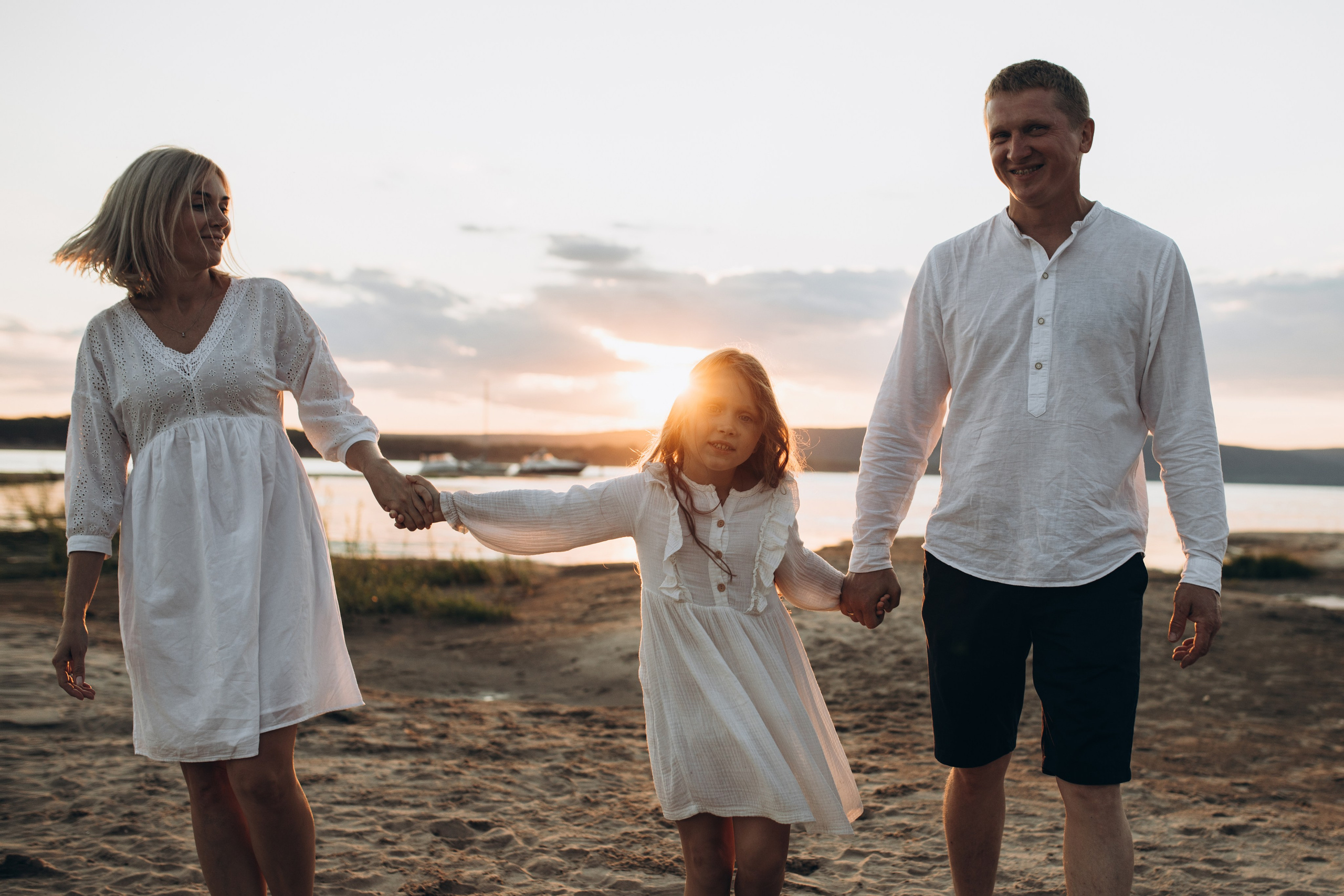 Катя, Коля, Лиза. Фотограф Людмила Оюн