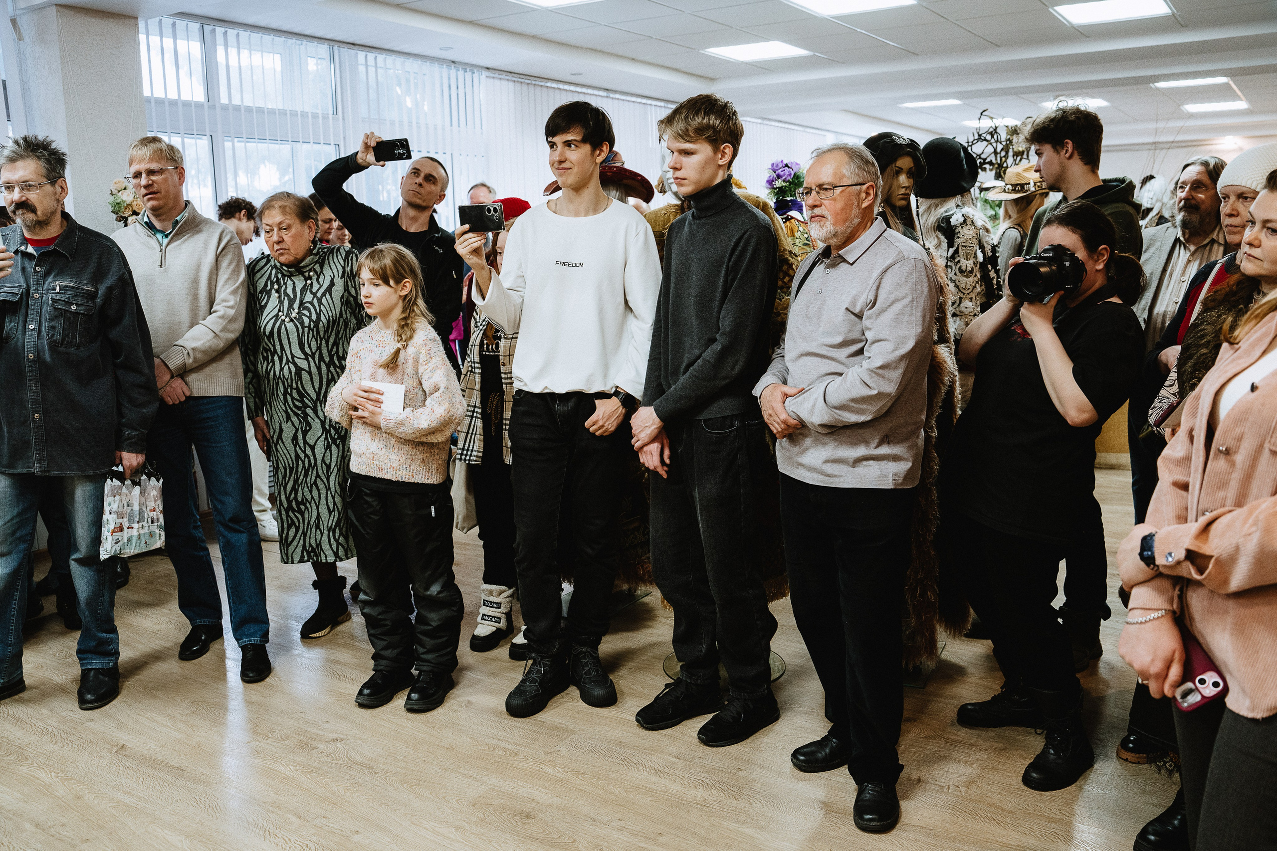 Открытие выставки Андрея Егорова и Ольги Андреевой. Фотограф Алла Быкова
