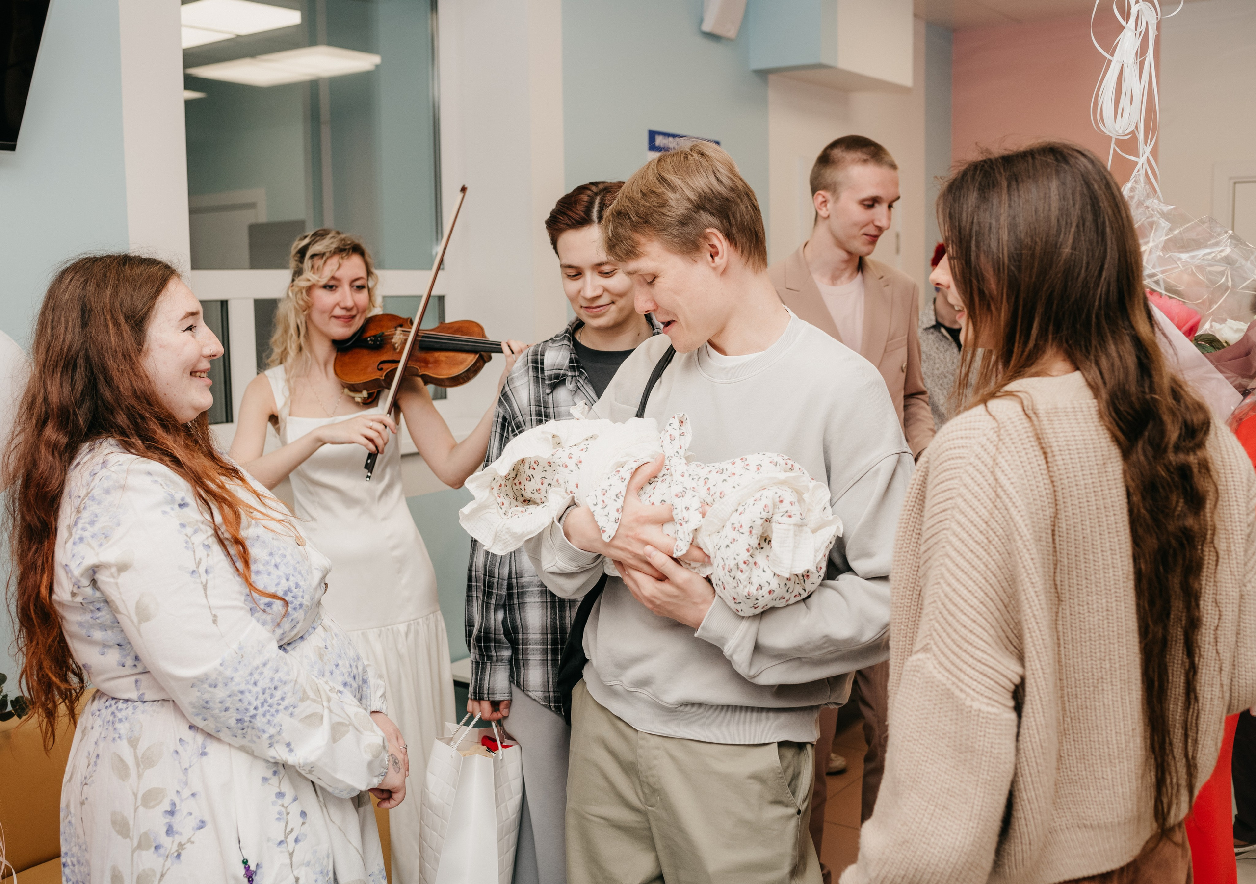 Выписка Авроры. Фотограф на выписку из роддома в Москве и МО