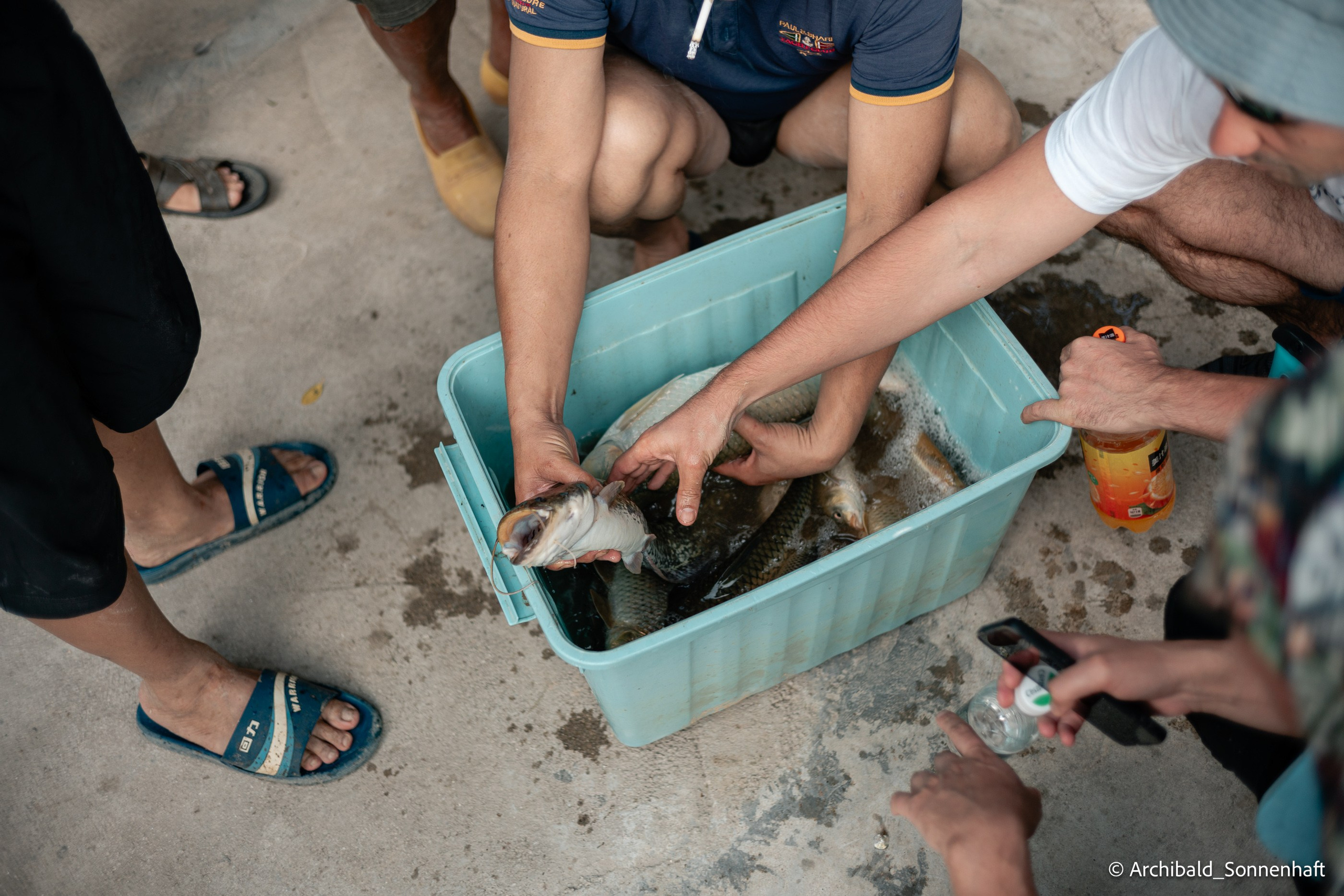 Weekend kayaking trip. Photographer in Guangzhou, China. Archibald Sonnenhaft