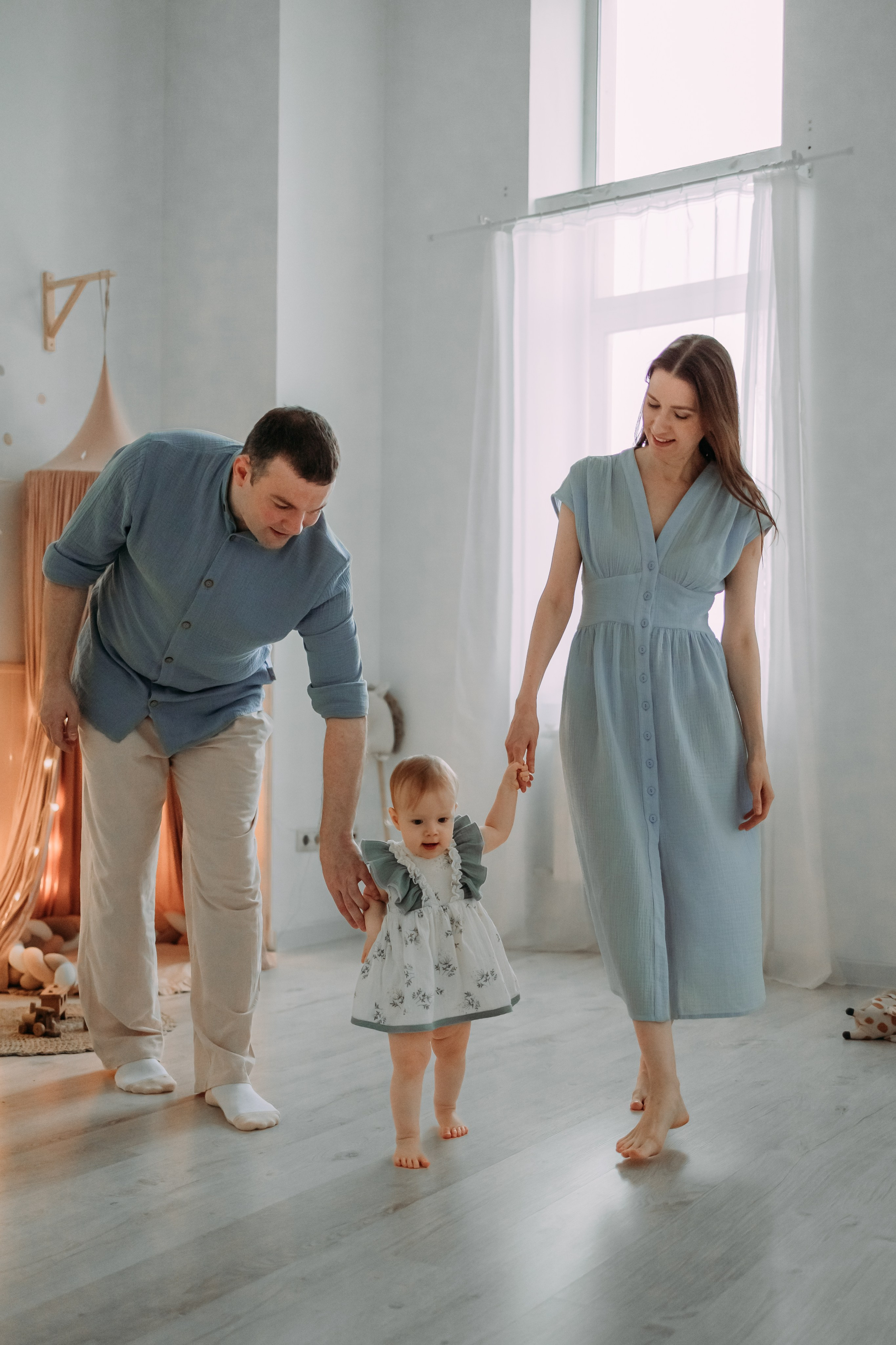 Екатерина, Илья и Ксюша. Детский и семейный фотограф. Москва