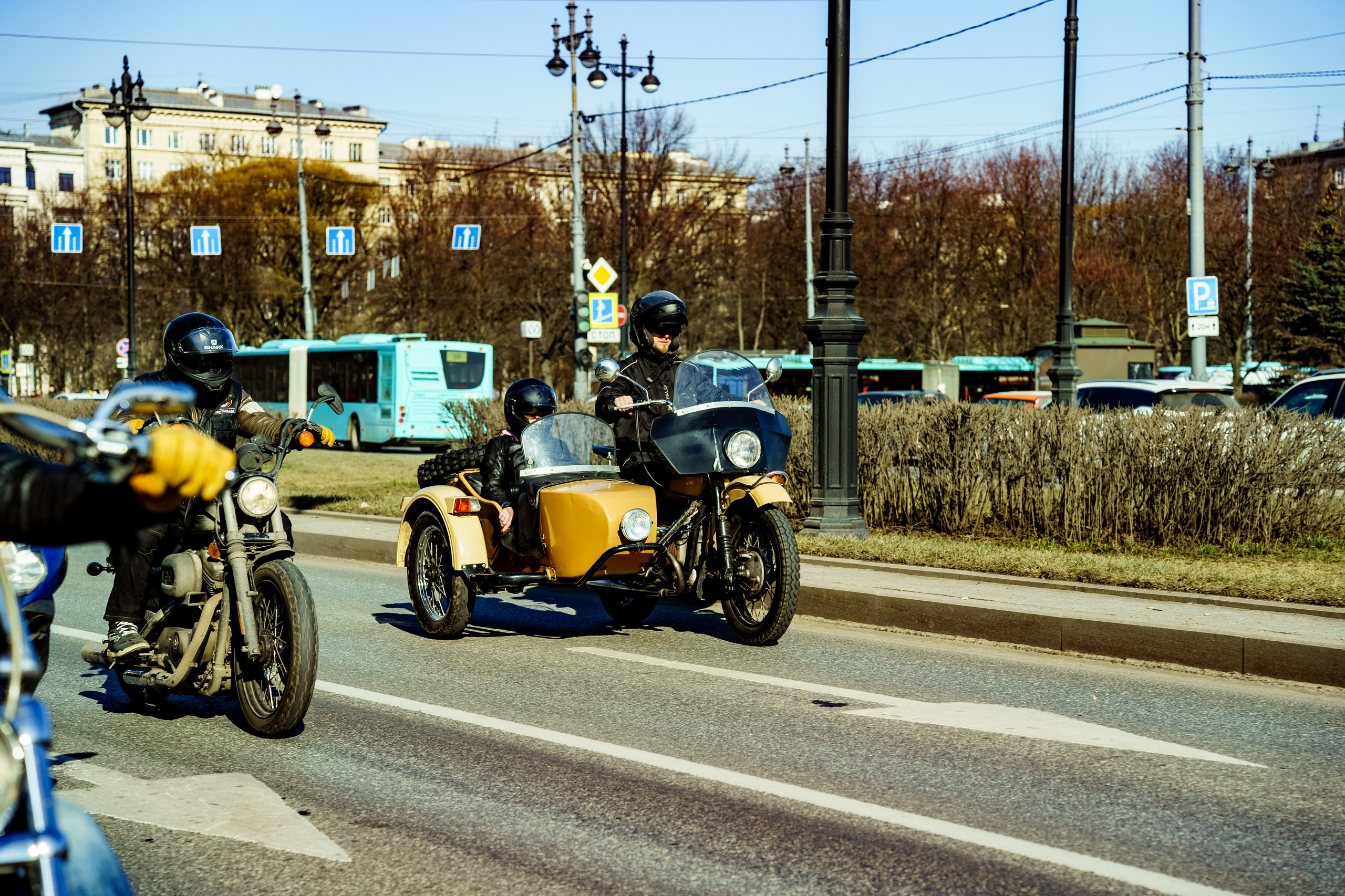 Прохват мотоклуба Norman Riders ч.1. Концертный и репортажный фотограф в Санкт-Петербурге Слава Пахомов