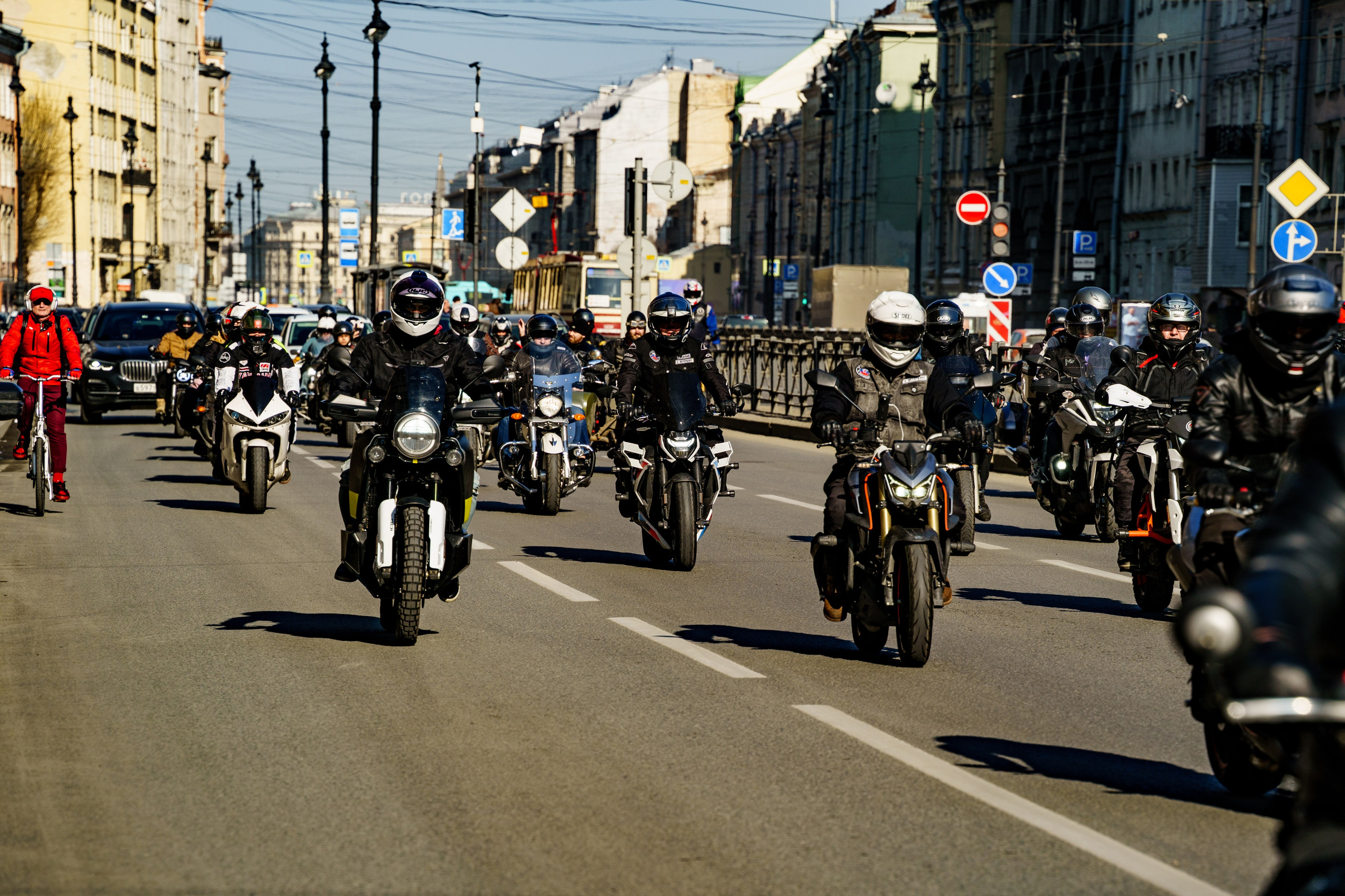 Прохват мотоклуба Norman Riders ч.1. Концертный и репортажный фотограф в Санкт-Петербурге Слава Пахомов