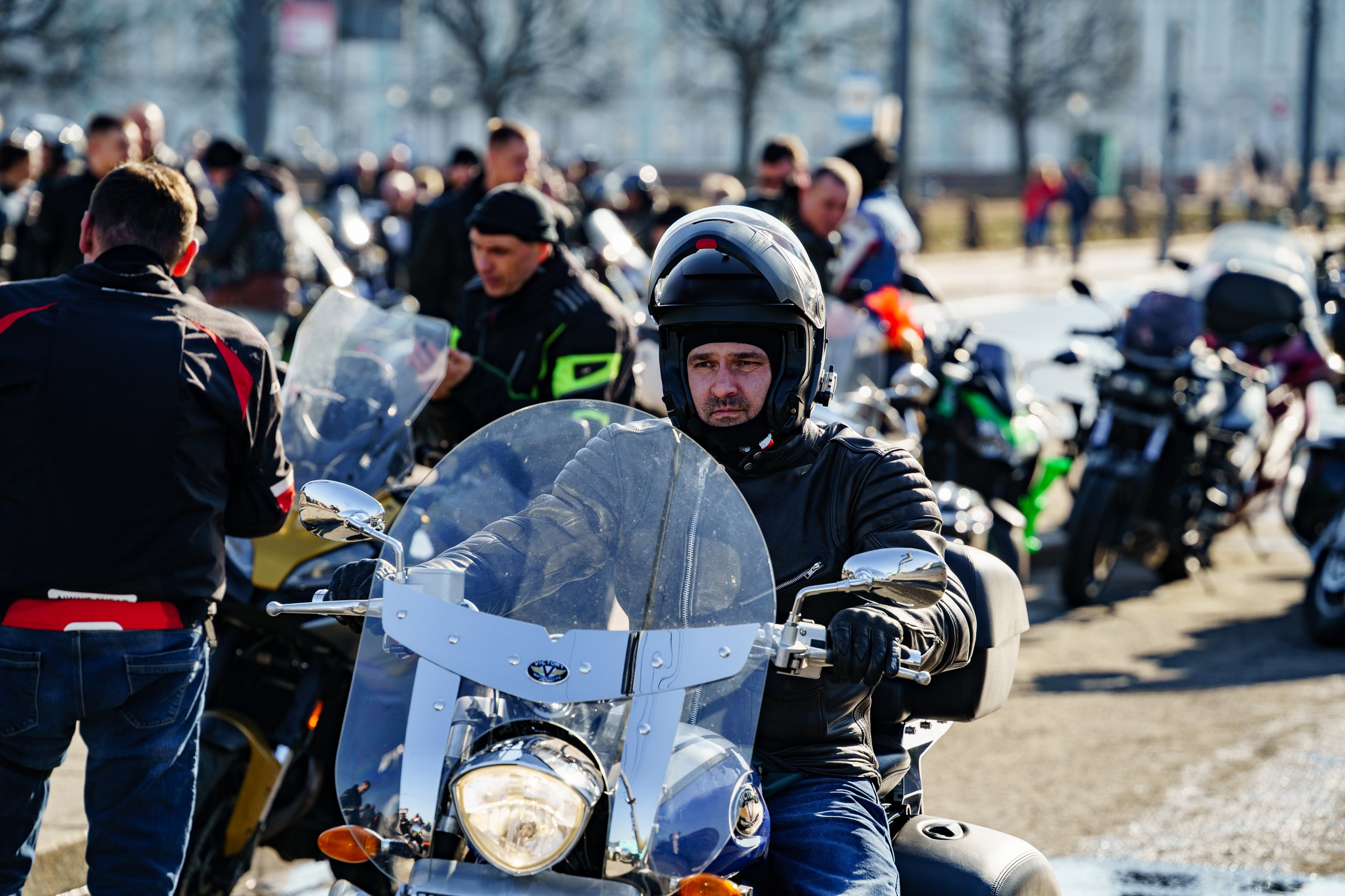 Прохват мотоклуба Norman Riders ч.1. Концертный и репортажный фотограф в Санкт-Петербурге Слава Пахомов