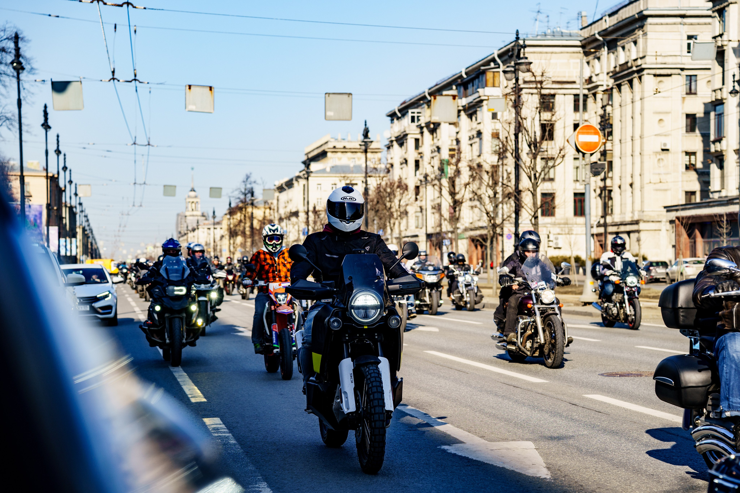 Прохват мотоклуба Norman Riders ч.1. Концертный и репортажный фотограф в Санкт-Петербурге Слава Пахомов