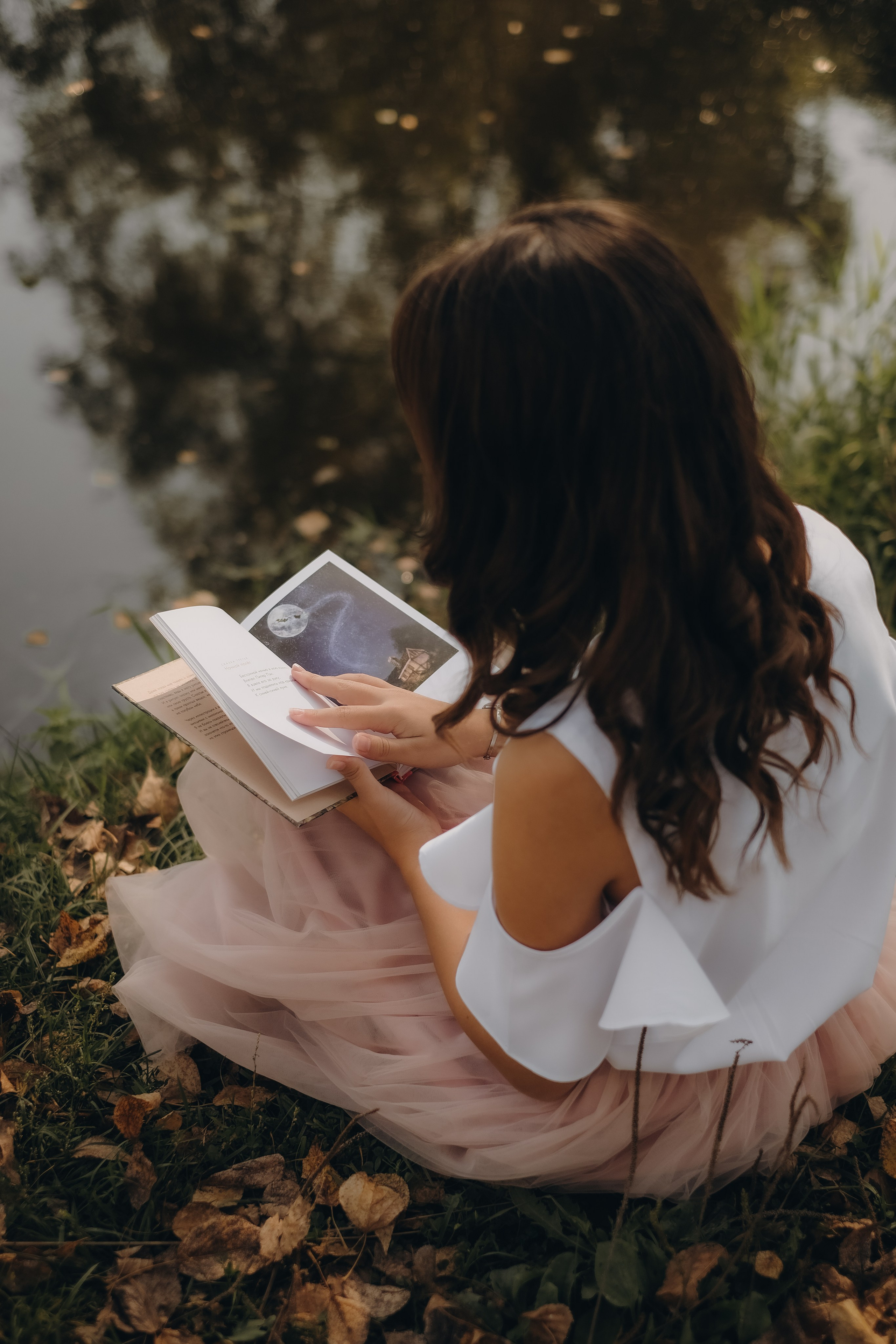Семья Борган. Осенний день на Клязьме. Свадебный и семейный фотограф в Москве Инника Кетлер