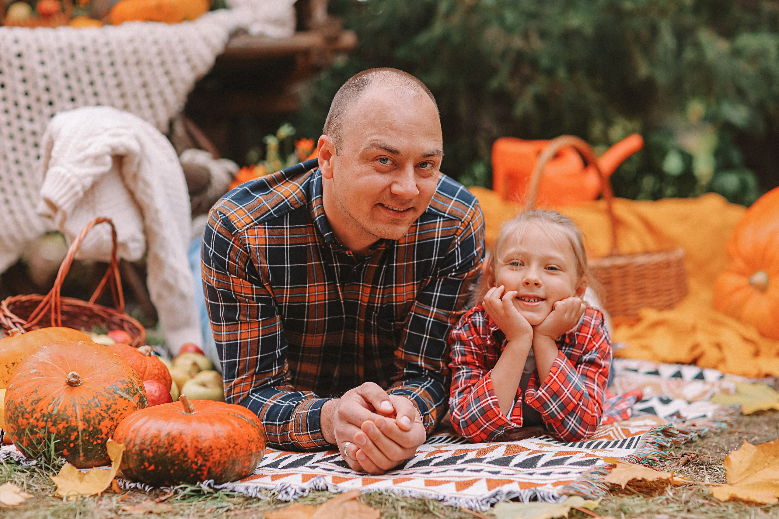 Тыквы. Семейный фотограф Тюмень, фотограф на роды Салмина Мария