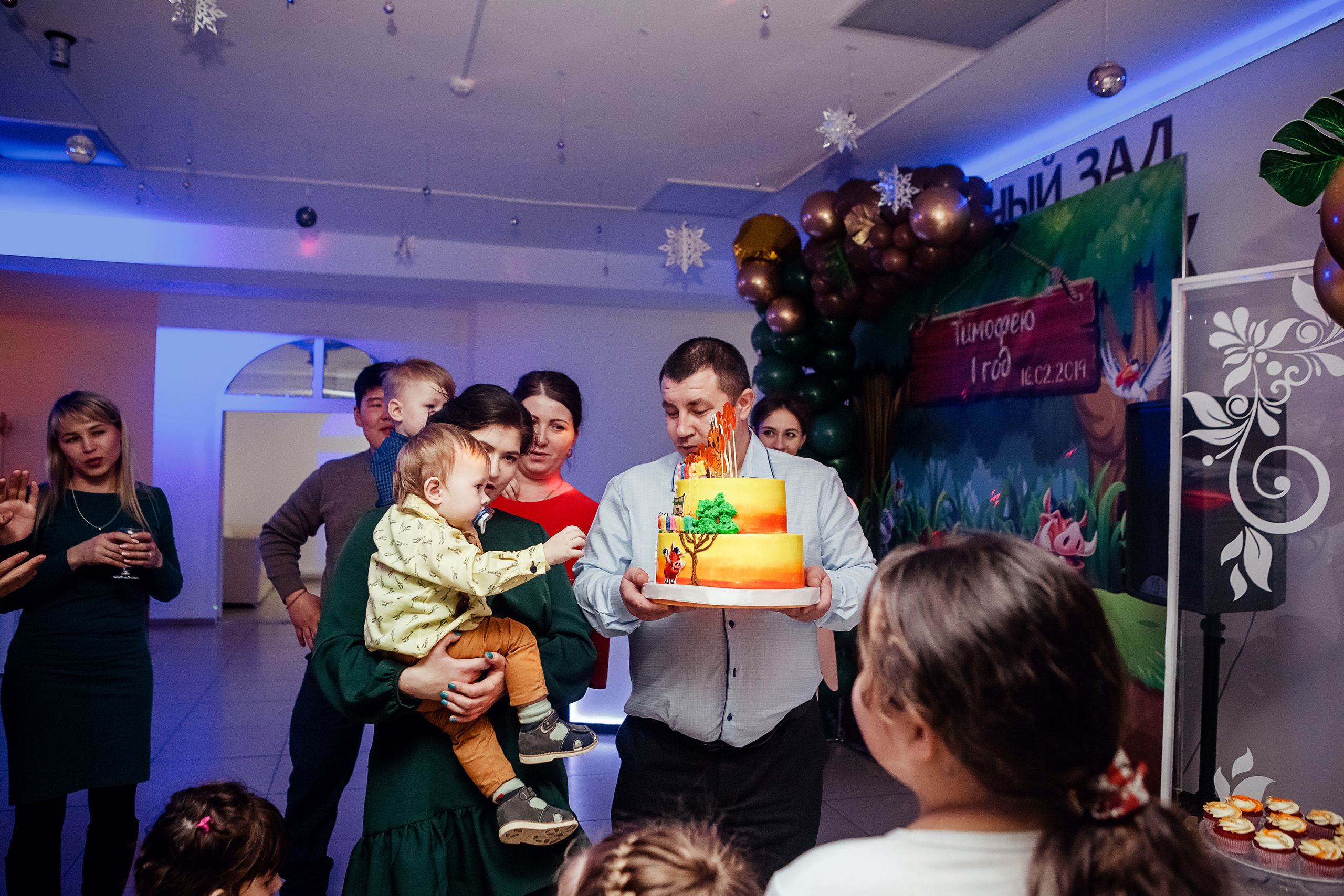 Фотосессия на первый день рождения. Фотограф в Улан-Удэ Олеся Бакулина