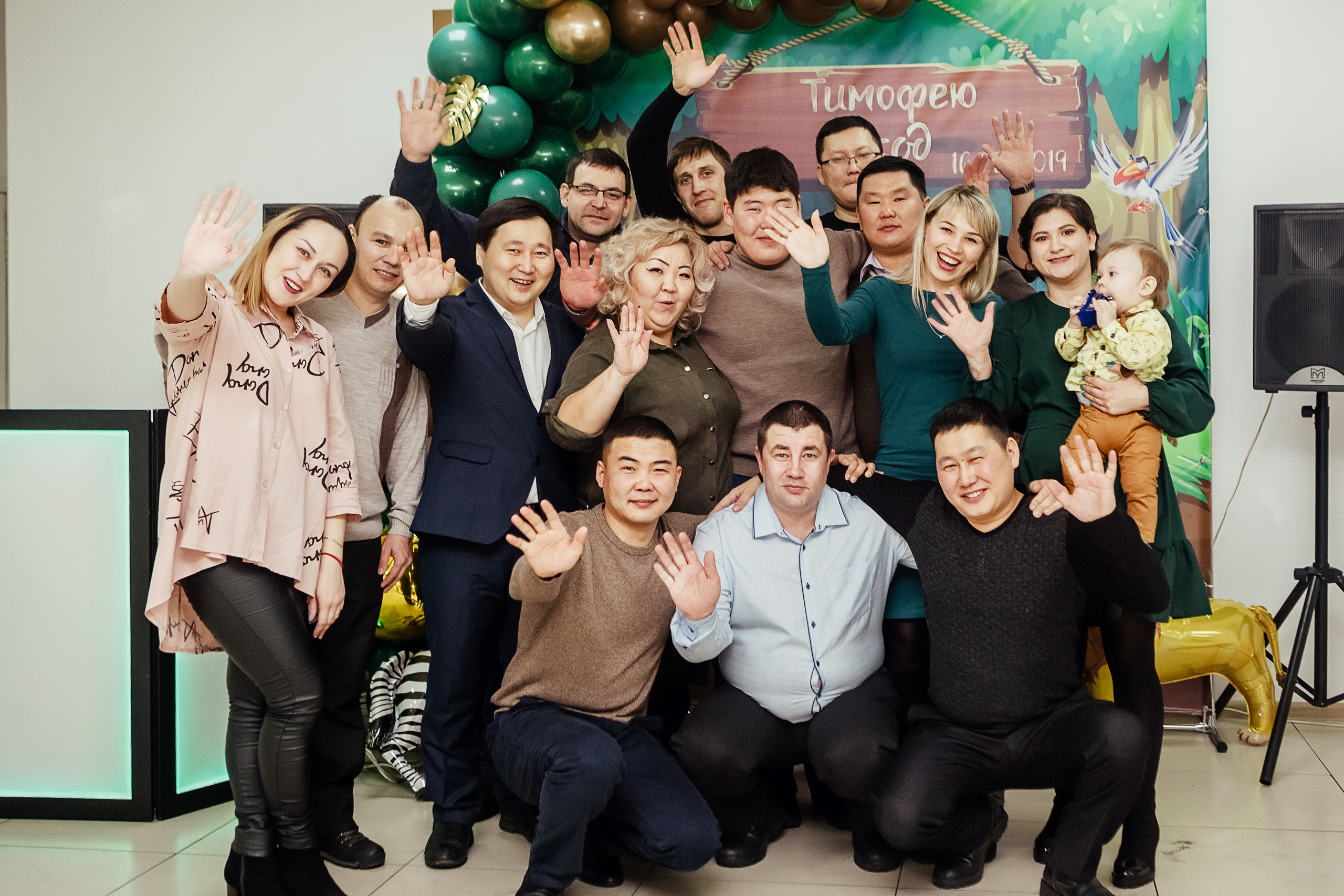 Фотосессия на первый день рождения. Фотограф в Улан-Удэ Олеся Бакулина