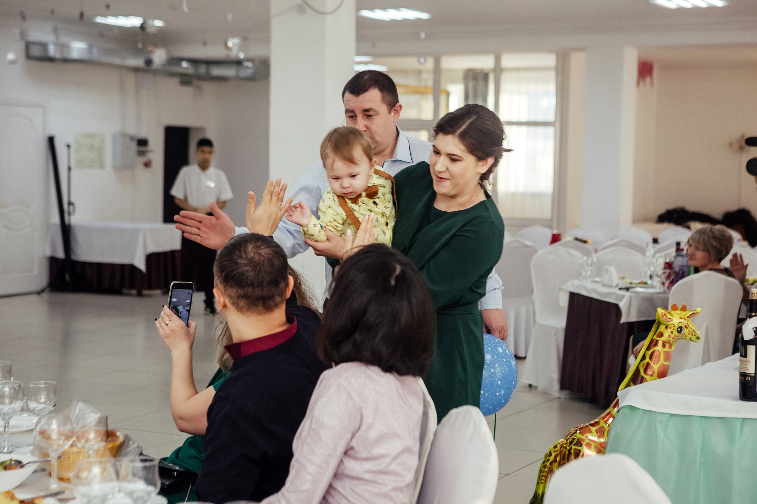 Фотосессия на первый день рождения. Фотограф в Улан-Удэ Олеся Бакулина