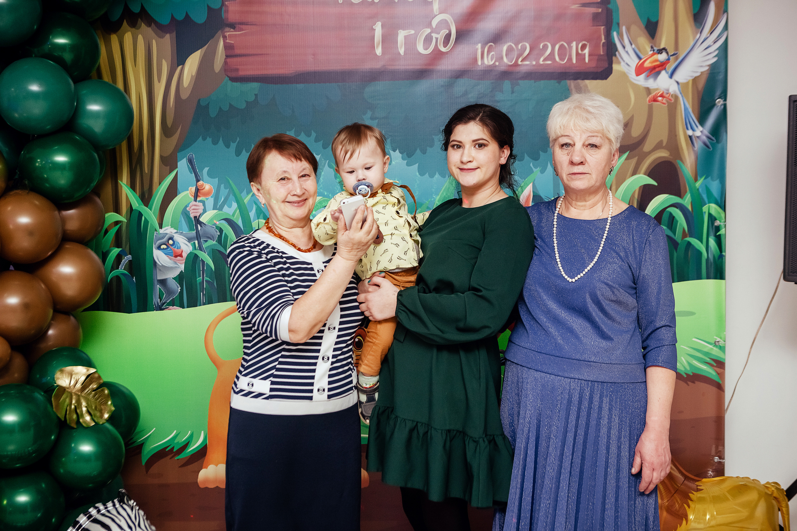 Фотосессия на первый день рождения. Фотограф в Улан-Удэ Олеся Бакулина