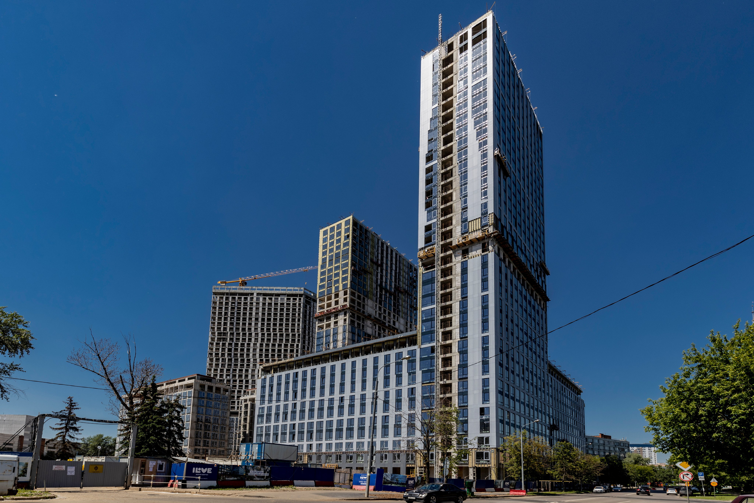 ЖК АйЛове. Съемка в студии под ваш запрос, студийные съемки, фотографии архитектурных объектов — Александр Евстигнеев — фотограф Москва