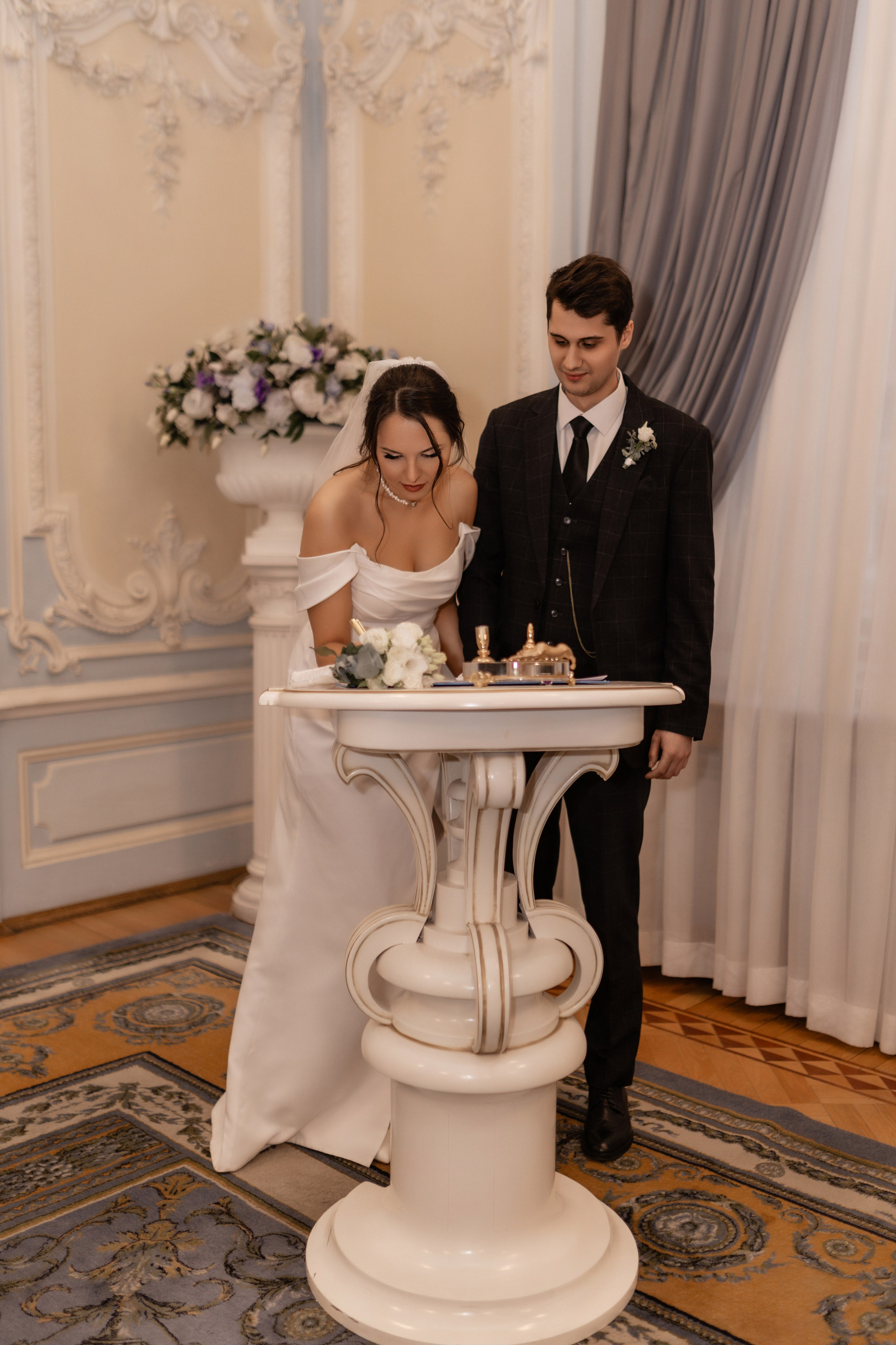 Бажена+Дмитрий Оранжерея. Фотограф в Санкт-Петербурге