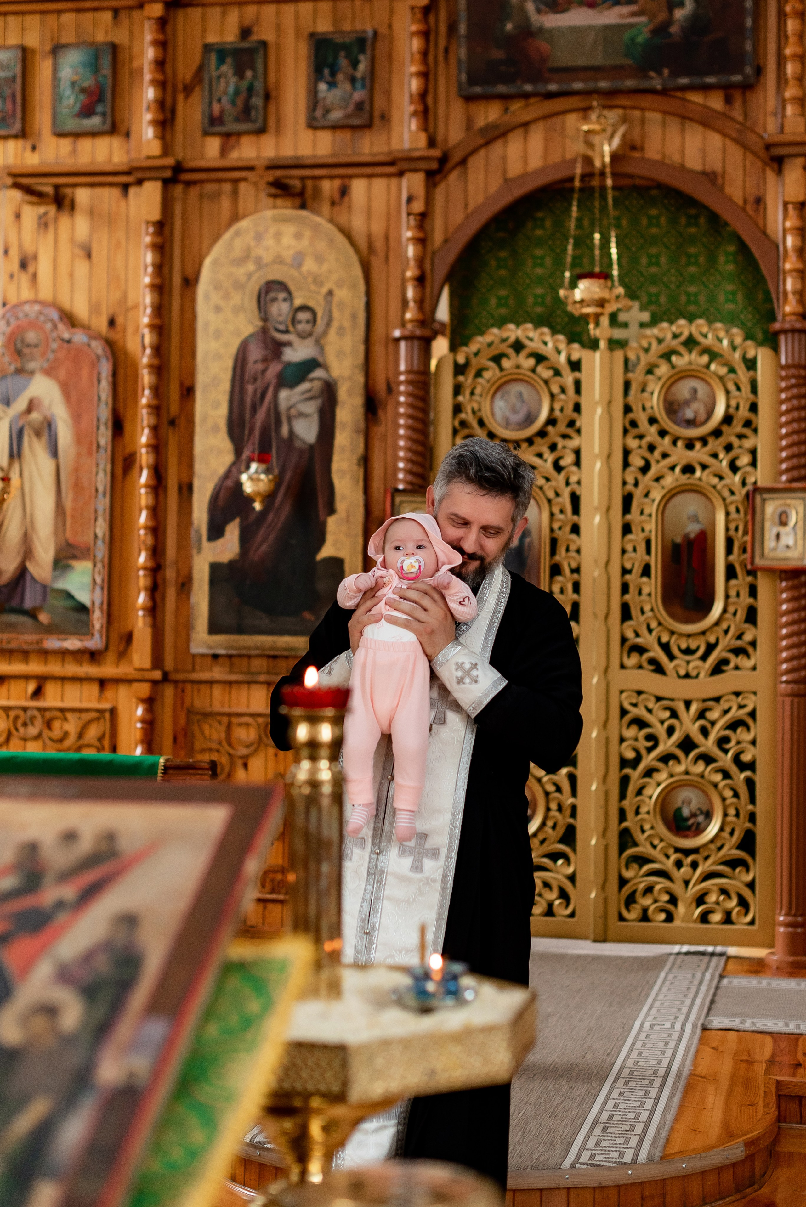 Крещение Ксении. Фотограф Татьяна Иванчикова