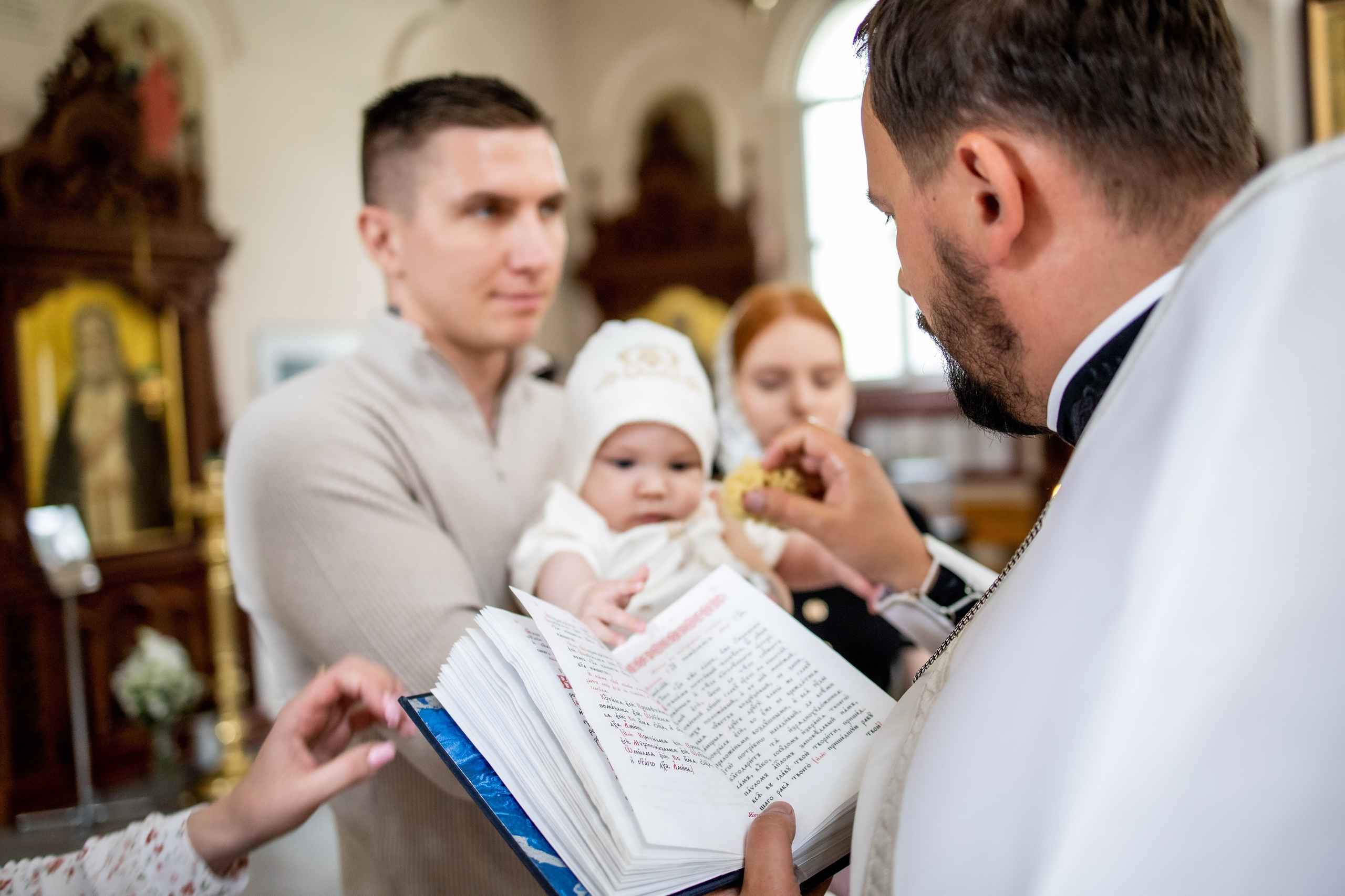 Крещение Софии. Фотограф Надежда Лукьянова