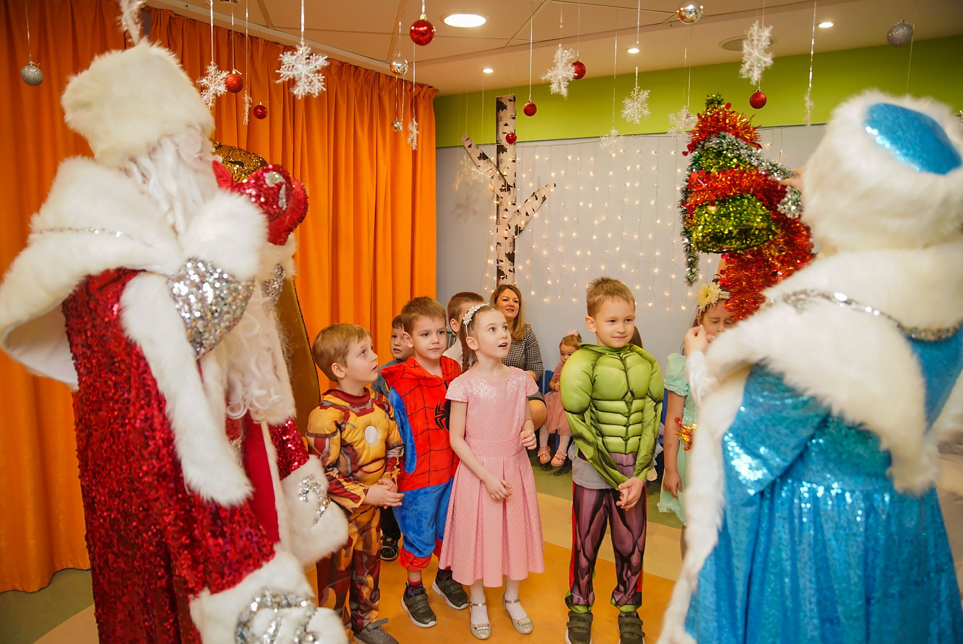 Новый год в частном детском садике. Семейный и детский фотограф в Нижнем Новгороде