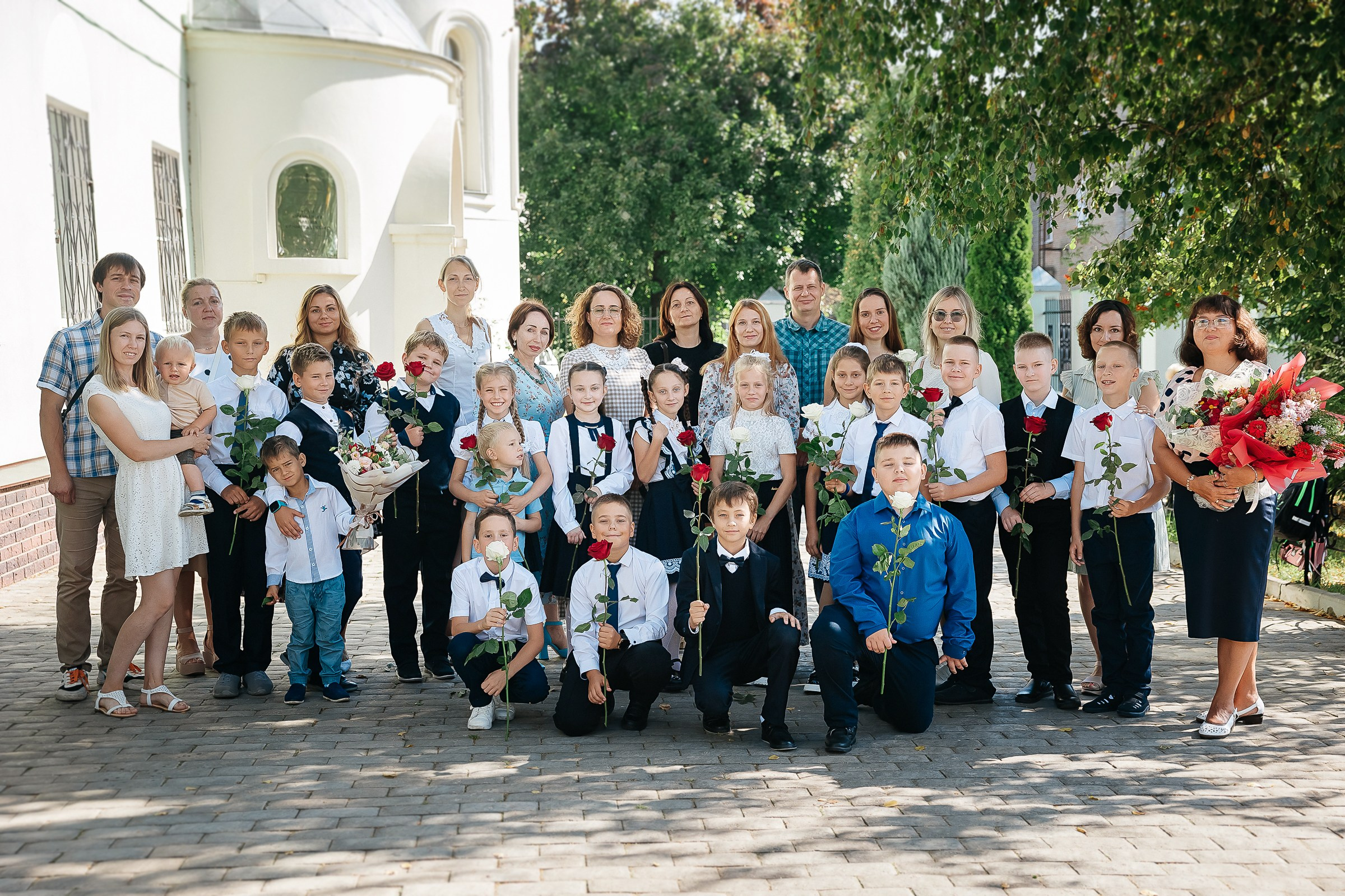 День Знаний Православная гимназия. Семейный и свадебный фотограф в Москве Леванова Александра