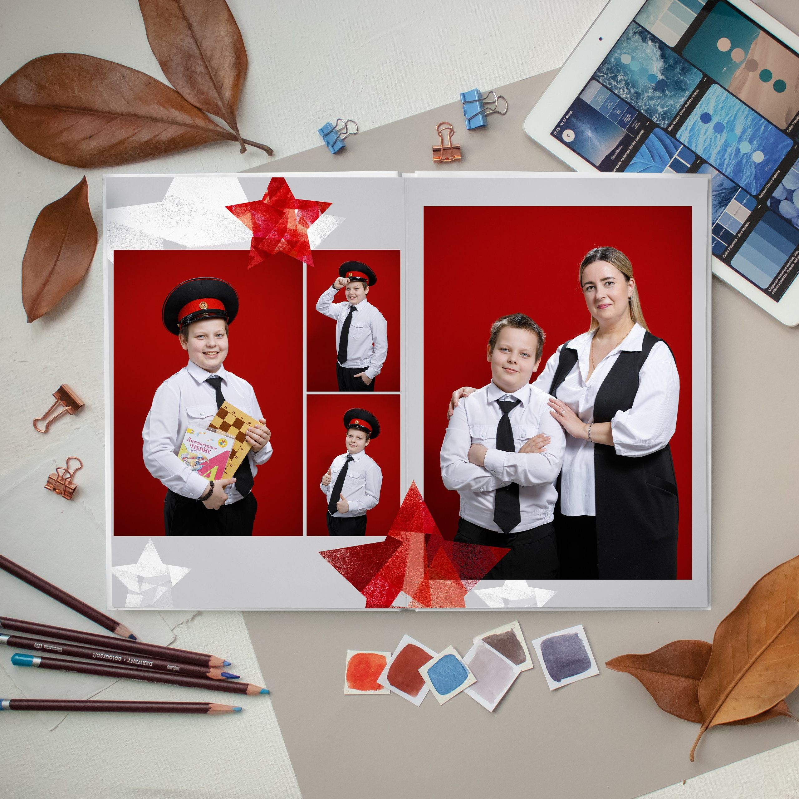 Кадетский класс. Школьные альбомы, Семейные съемки, Портреты, Фотограф Елена Кузнецова