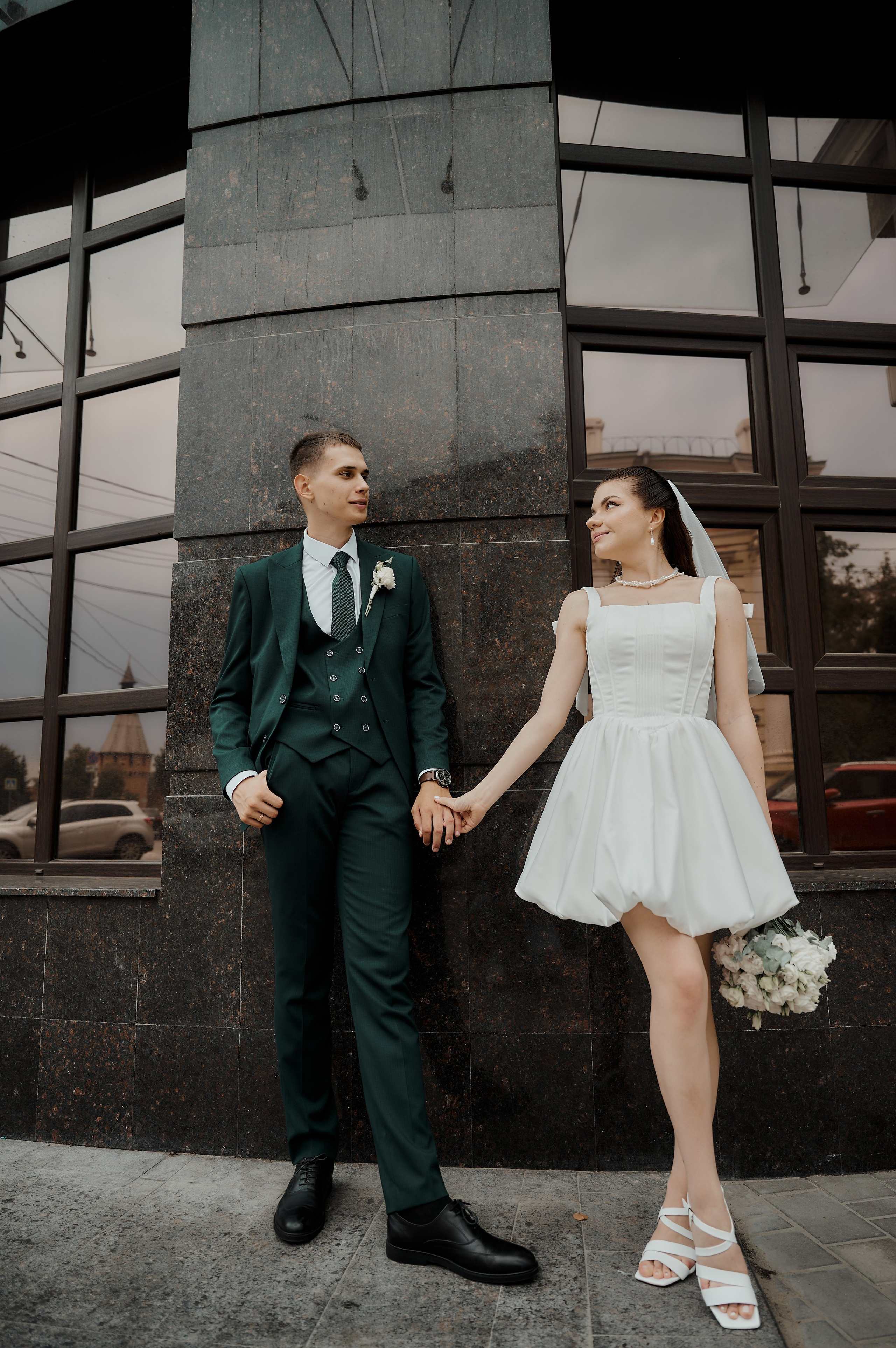 Свадебная прогулка по Туле. Свадебный фотограф в Туле Никита Беляев