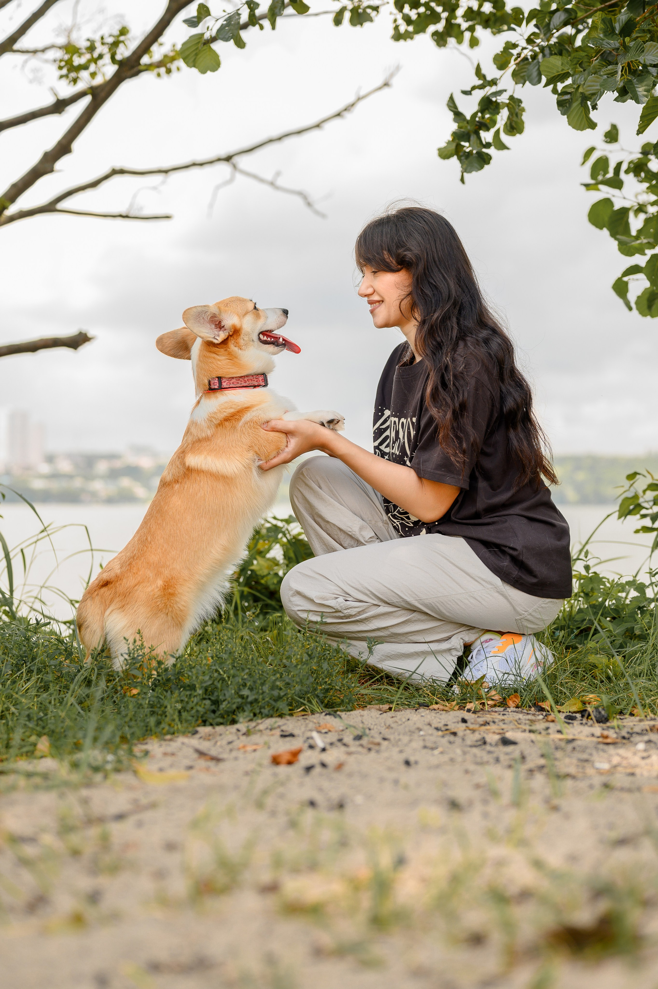 С любимым питомцем. Портретный и будуарный фотограф в Воронеже. Игорь Бабичев
