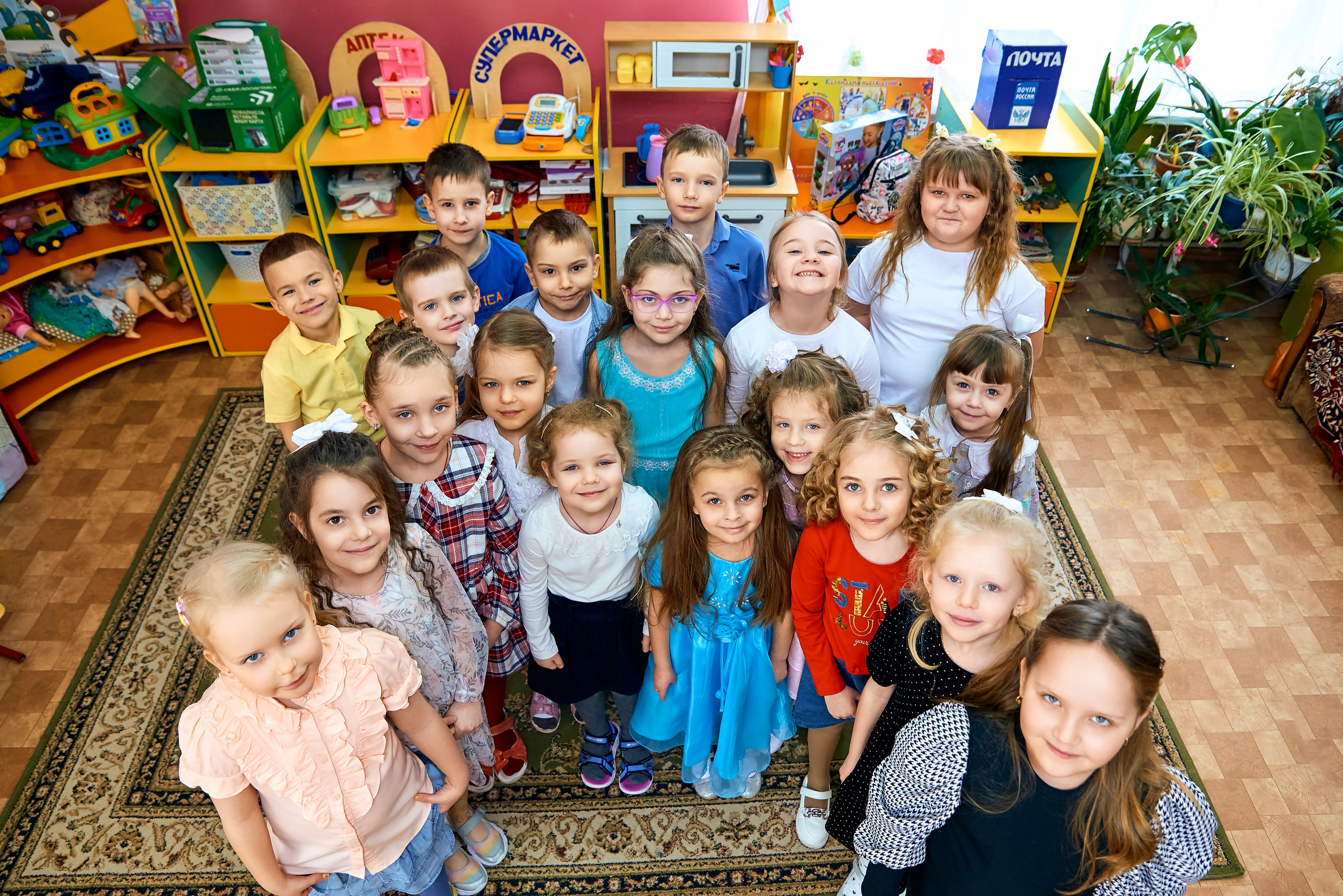 Подготовительная группа А Детский сад № 83 выпуск 2024. Фотограф в Орле Павел Черкасов