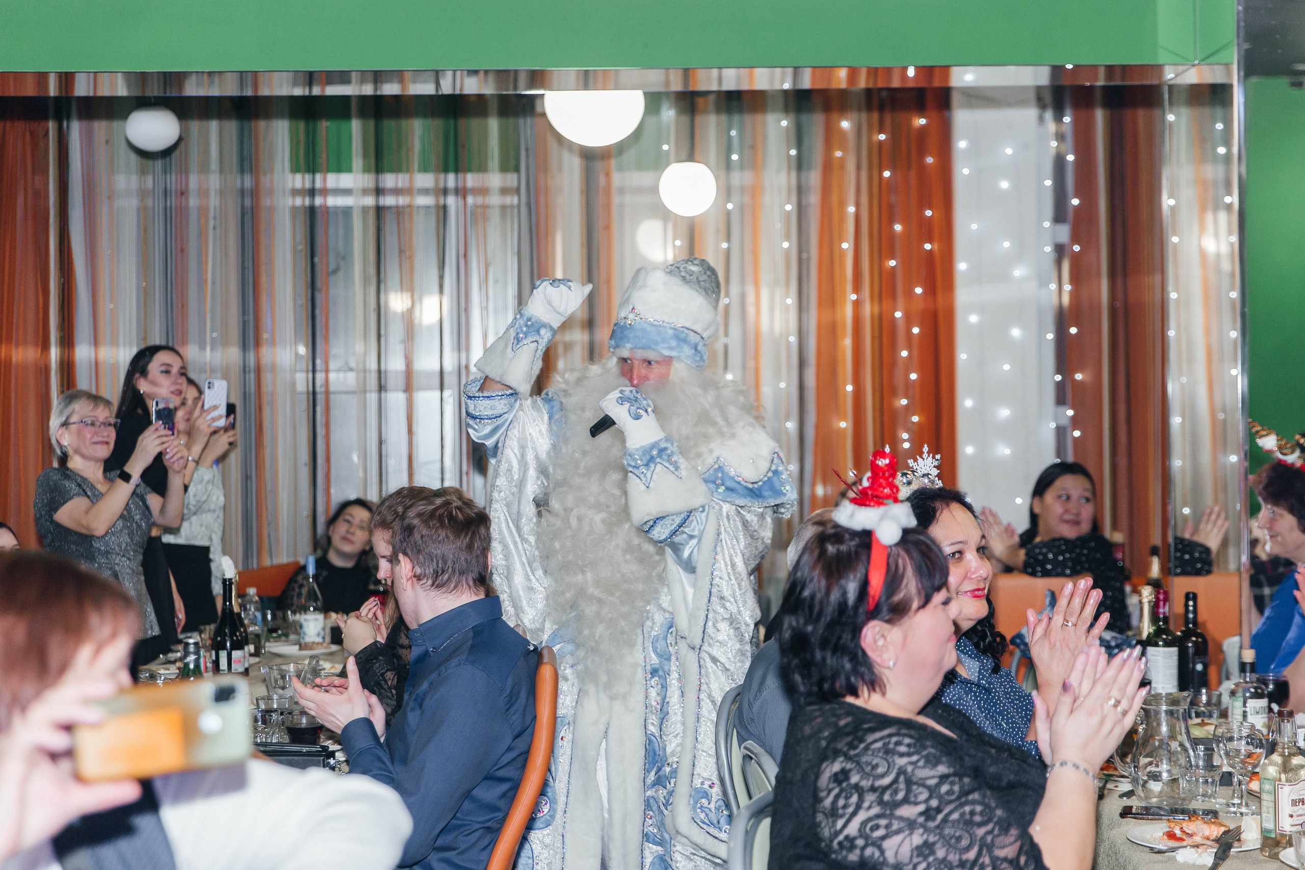 Новогодний корпоратив репортаж. Главная