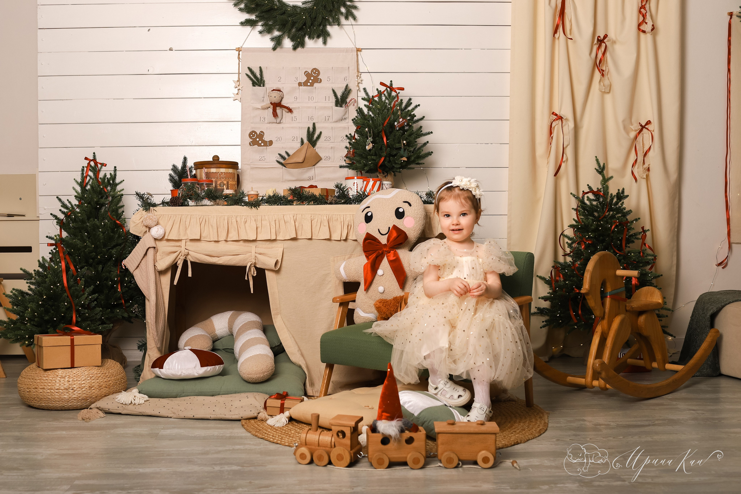 Новогодние фотосессии. Ирина Кан Фотограф новорожденных в Екатеринбурге