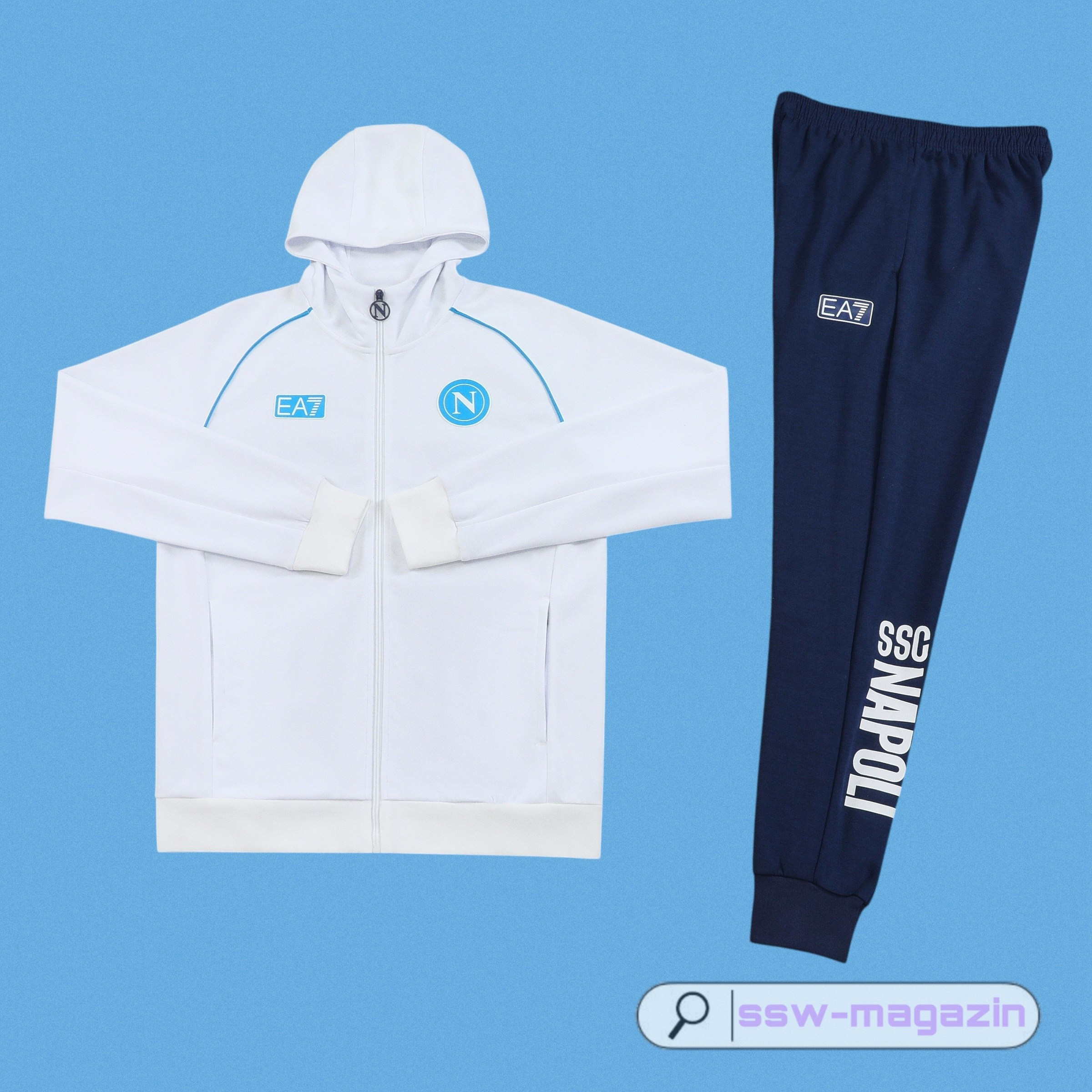 Белый костюм Napoli 2026 armani купить. Футбольный магазин — ssw_magazin