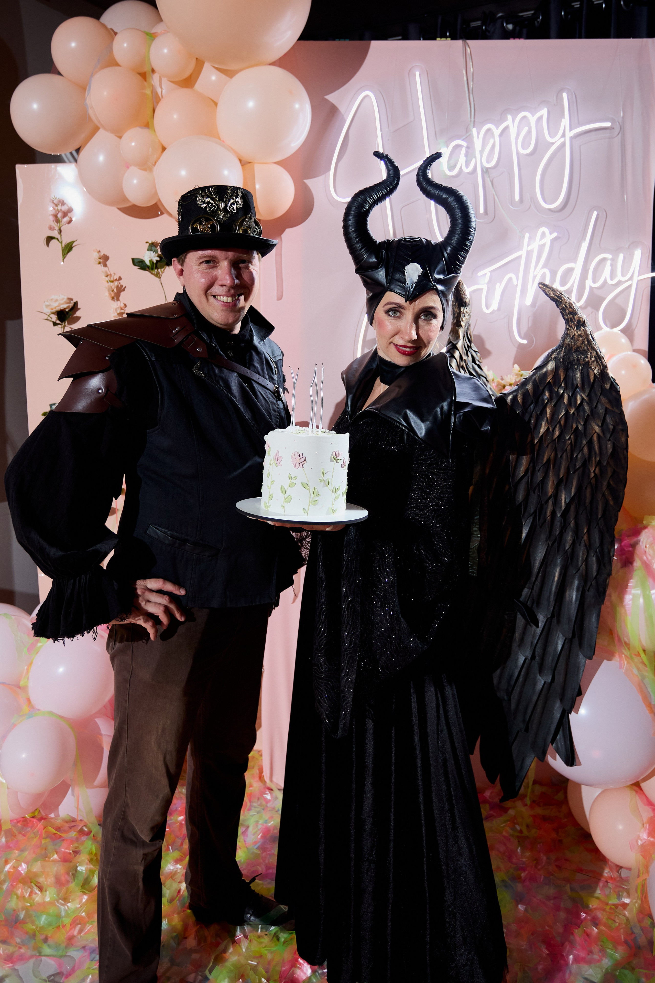 Малифисента и Тесла шоу. Свадебный фотограф Москва и Московская область Борисов Сергей