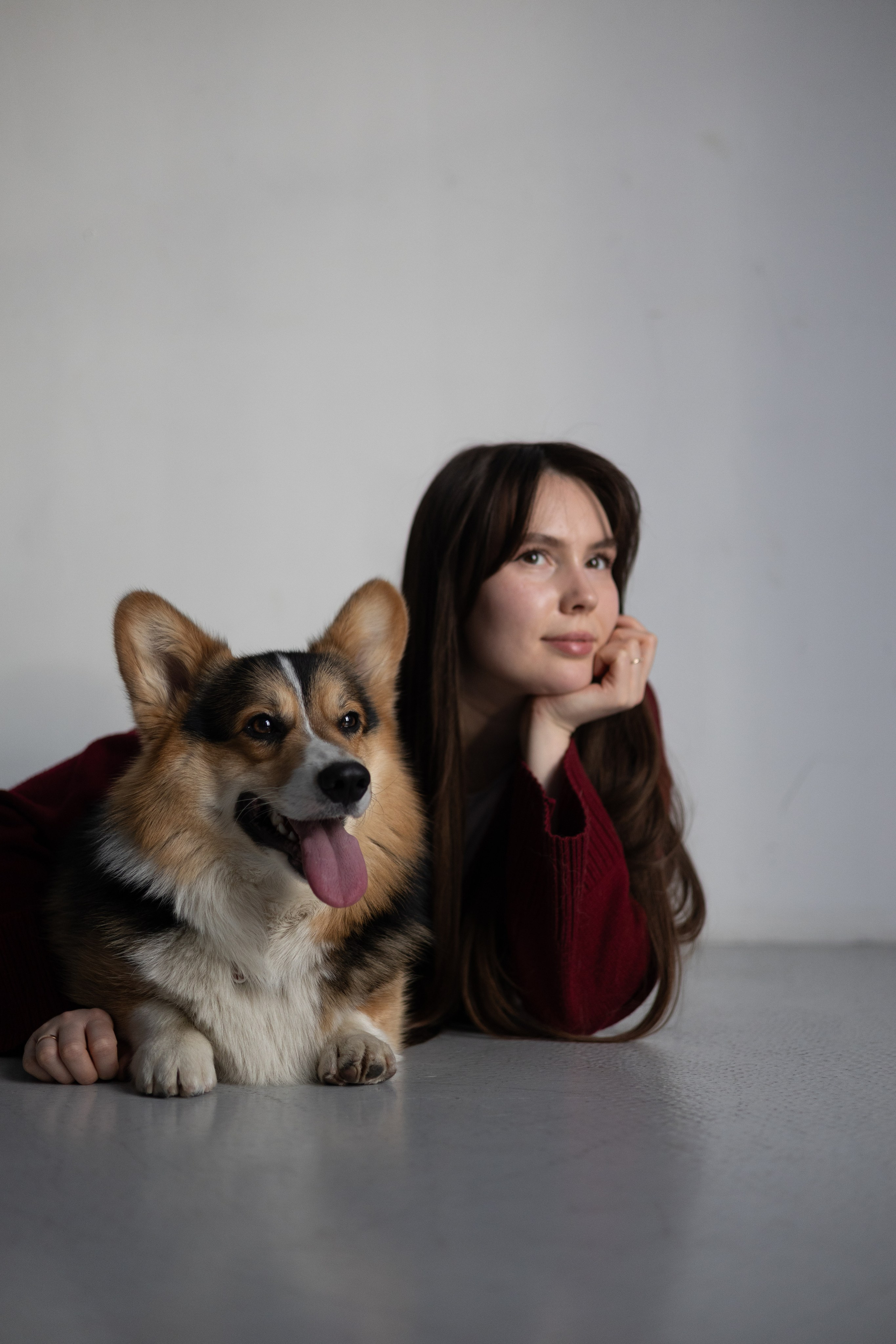 Анастасия и Коржик. Фотограф животных Евгения Верцинская