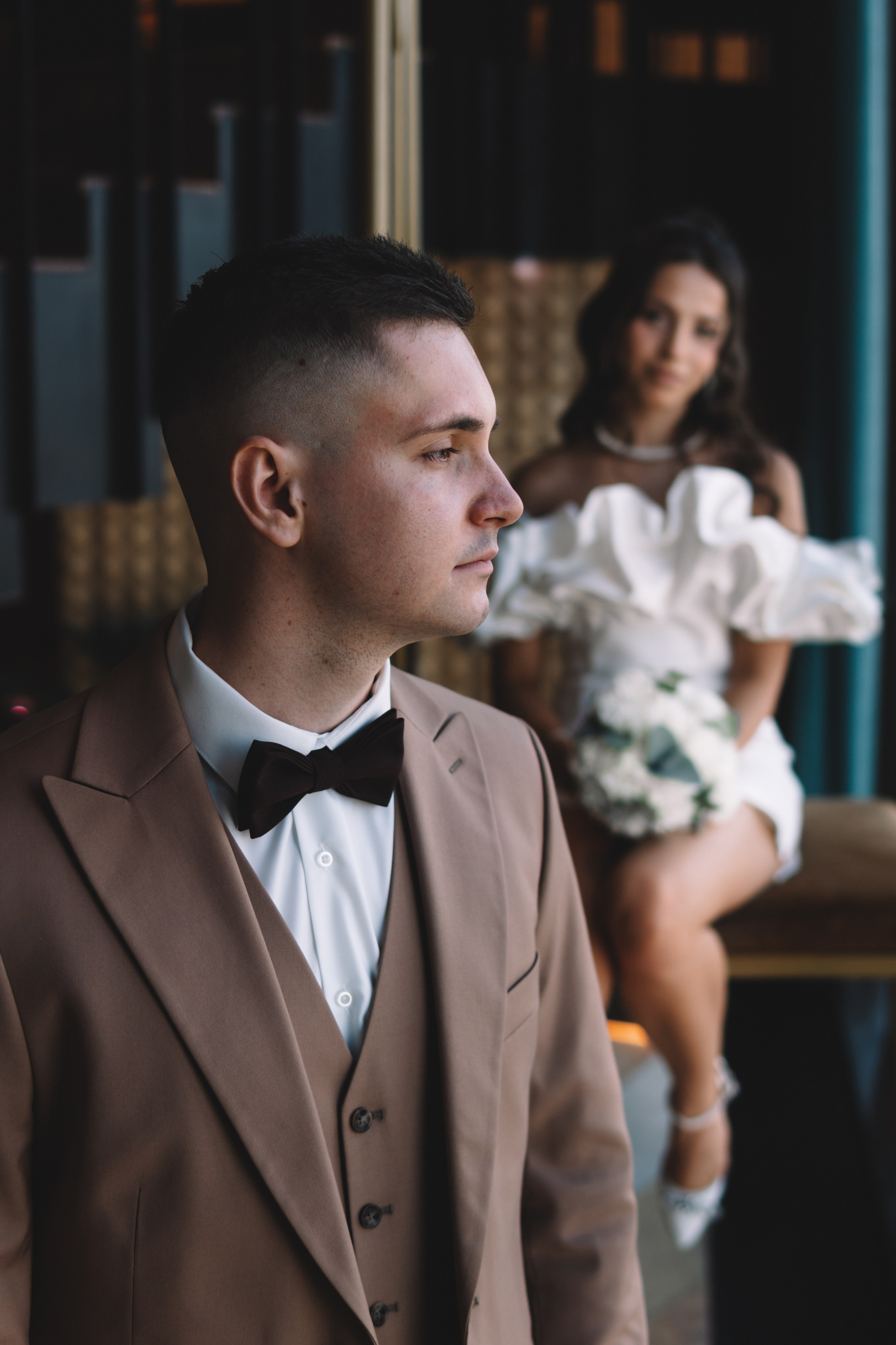 Свадебная фотосессия Москва сити. Фотограф Наталья Воронина Москва