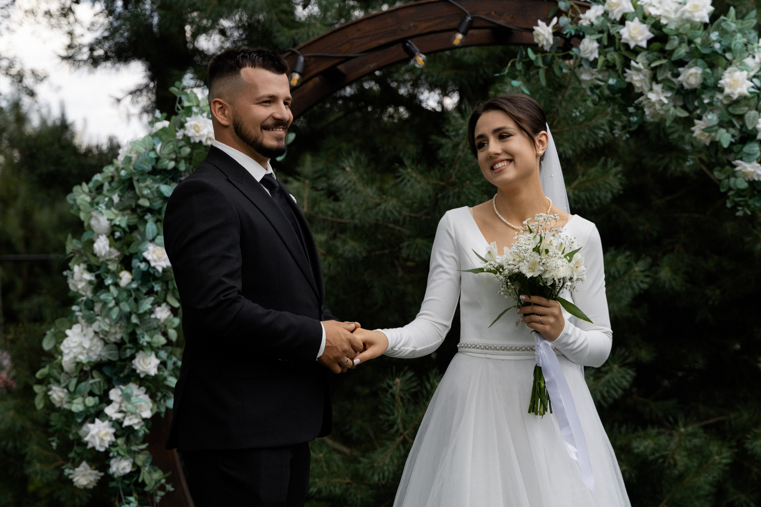 Свадебная фотосессия в агроусадьбе Лабодянка в Минске. Свадебный фотограф в Минске/Беларуси Сергей Спиридонов