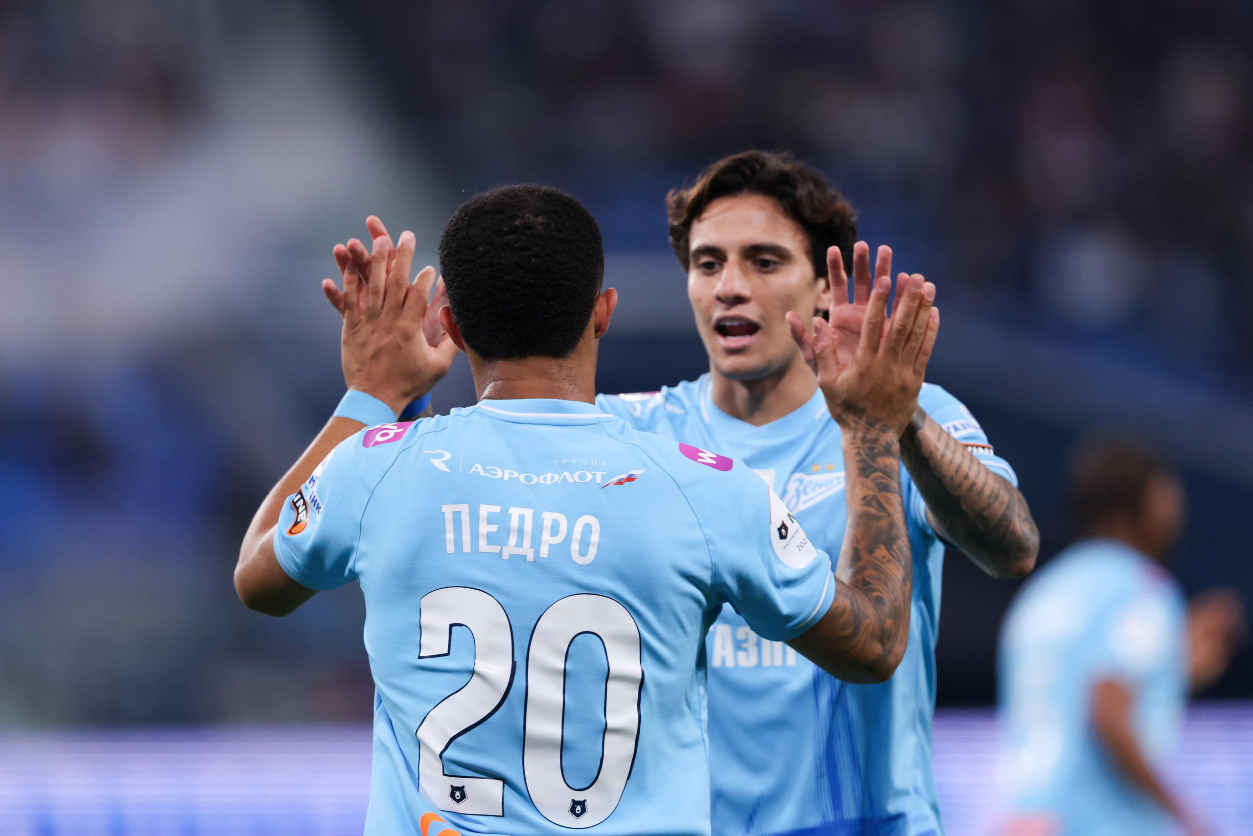 ФК «Зенит» — ФК «Локомотив» 14 тур РПЛ 01.11.2025. Спортивный и репортажный фотограф Антон Тереханов