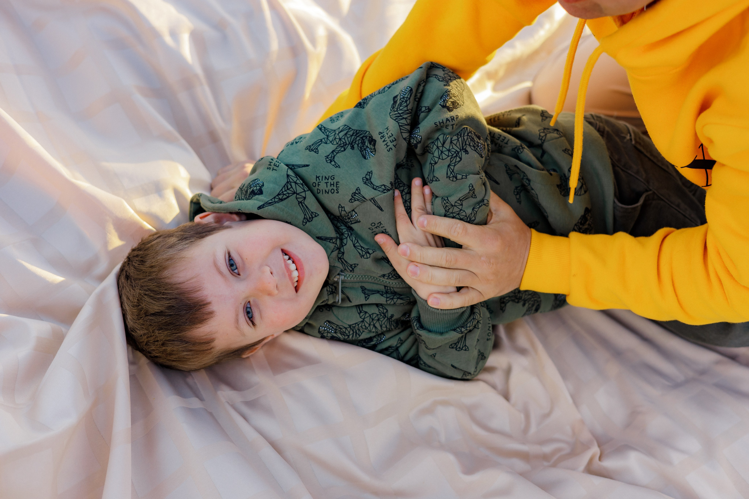 Закат в персиковом саду