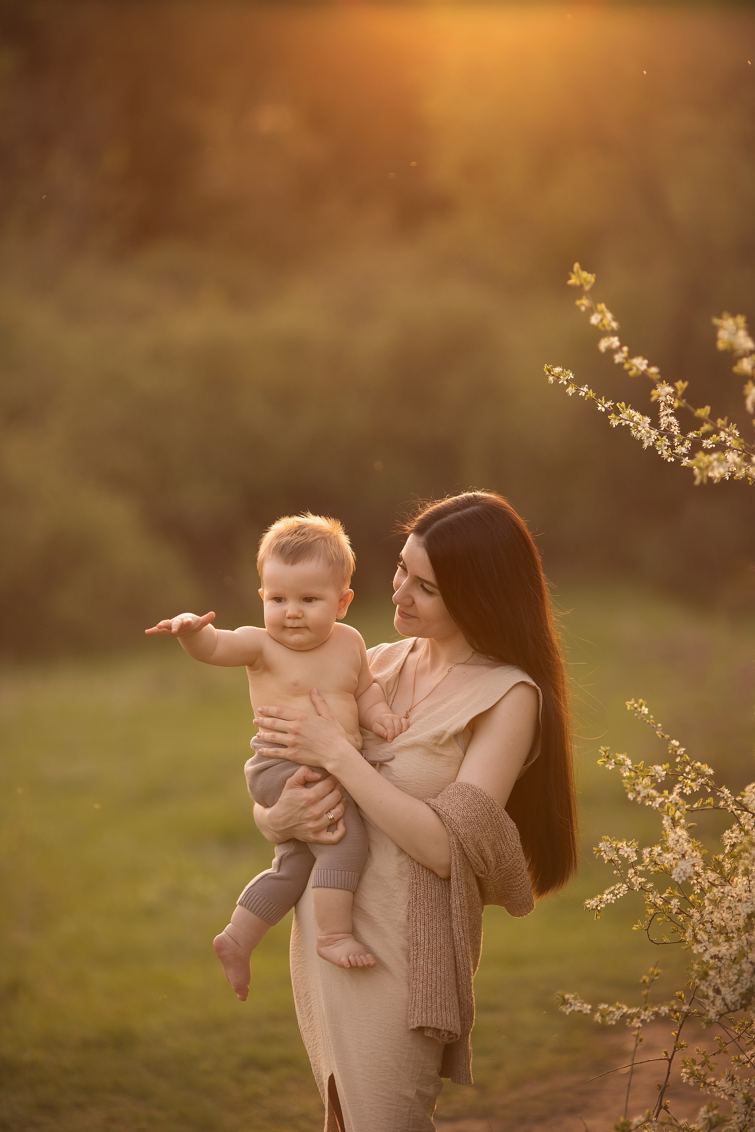 Первая весна. Семейный и детский фотограф в Саратове Полина Коткина