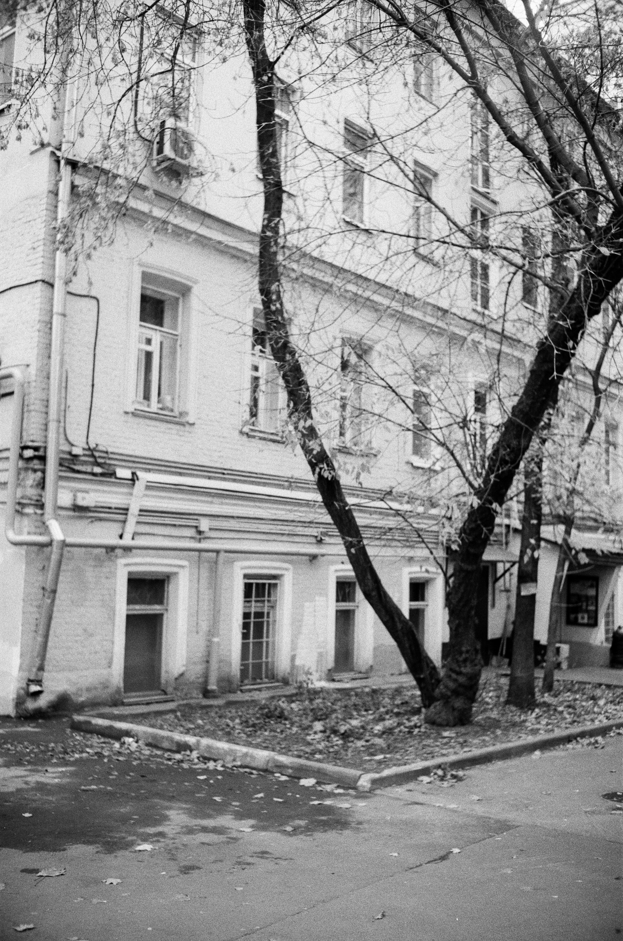 Чистые пруды, Покровка, Потаповский переулок / Ricoh FF-1