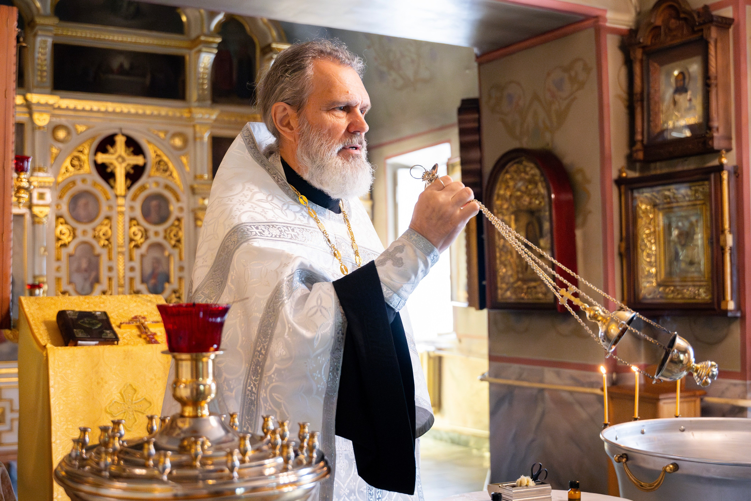 Крещение Даниила. Фотограф Юлия Попова