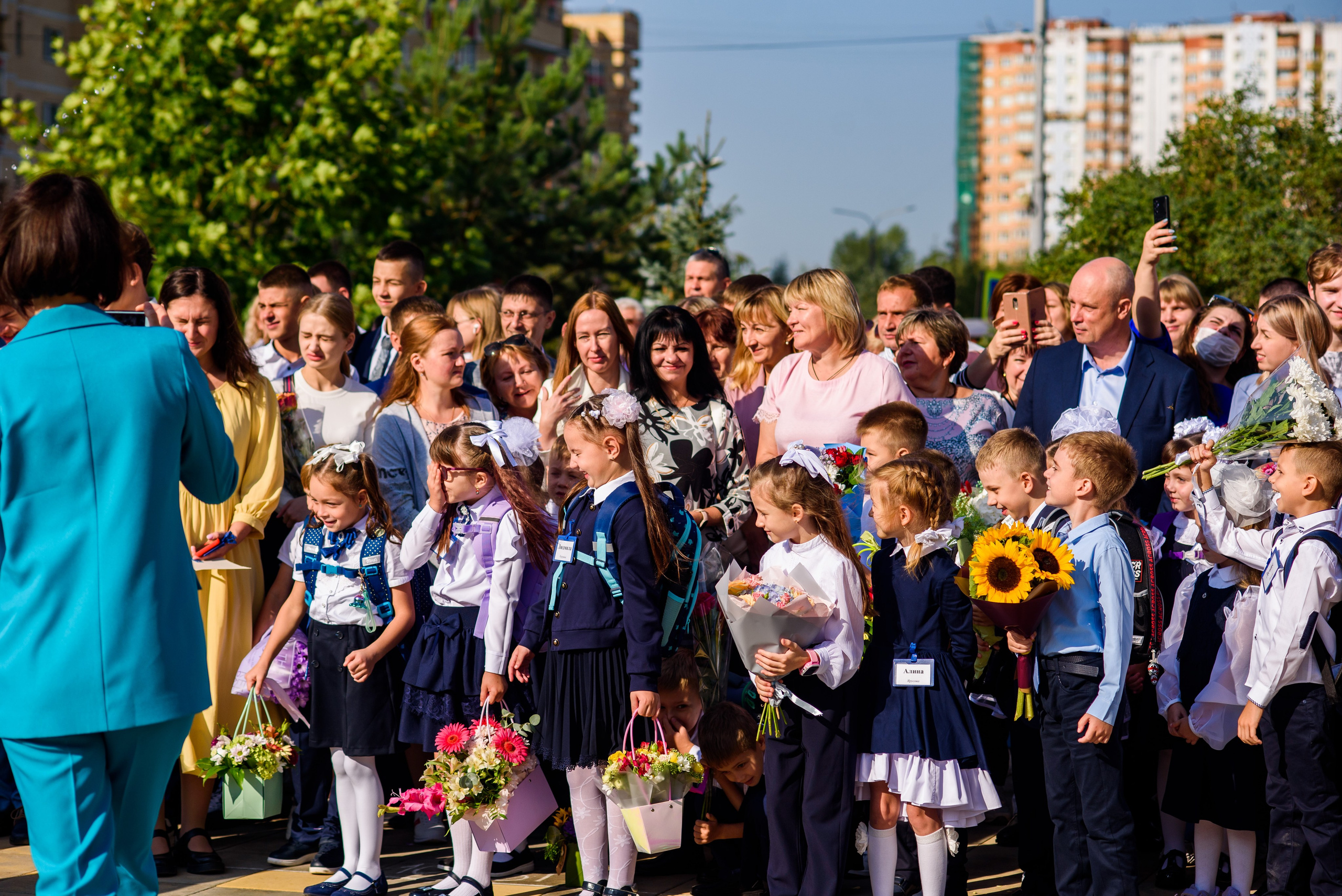 1-е сентября 2023. Фотограф Юлия Попова