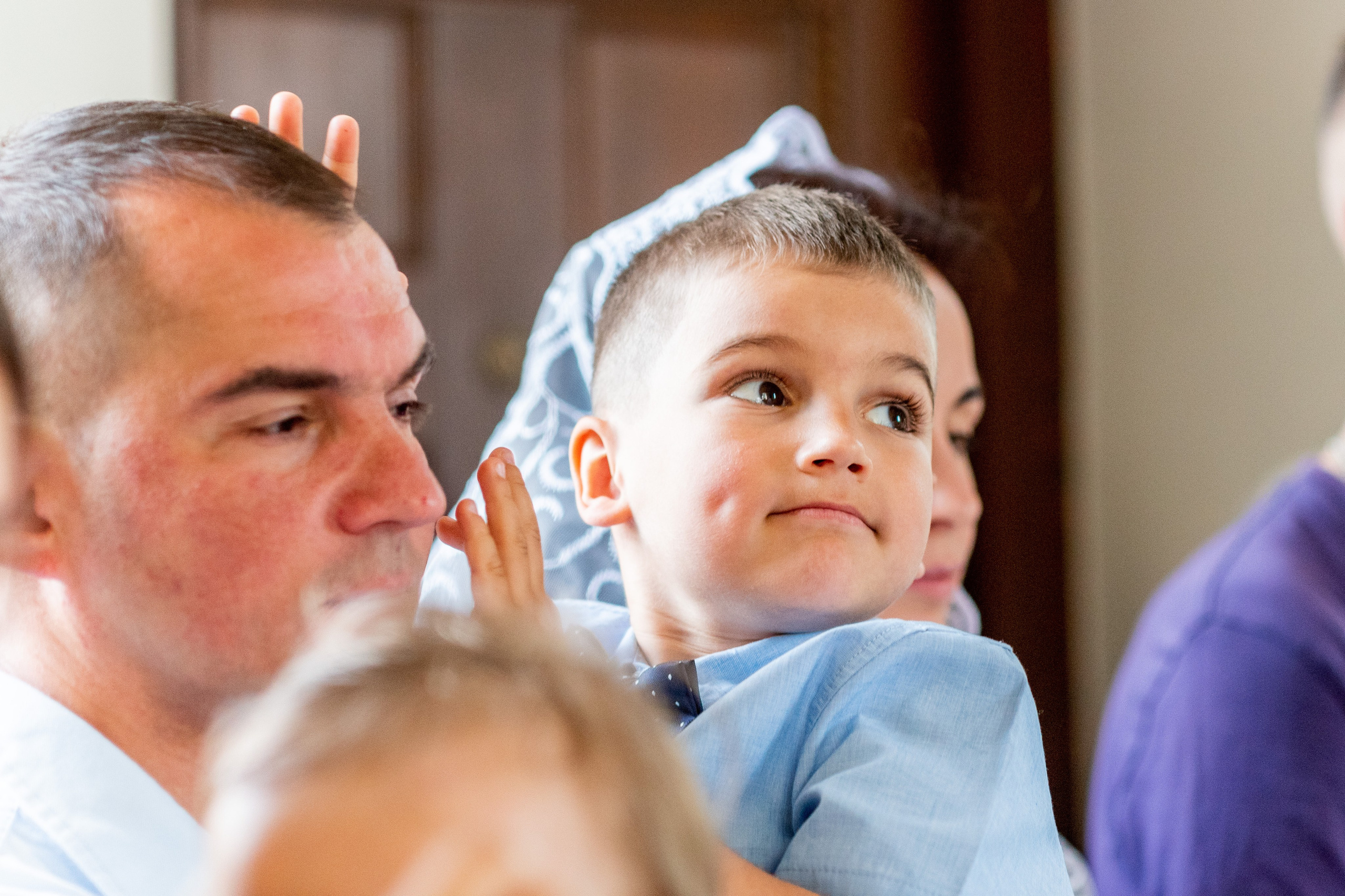 Крещение Ники. Фотограф Юлия Попова